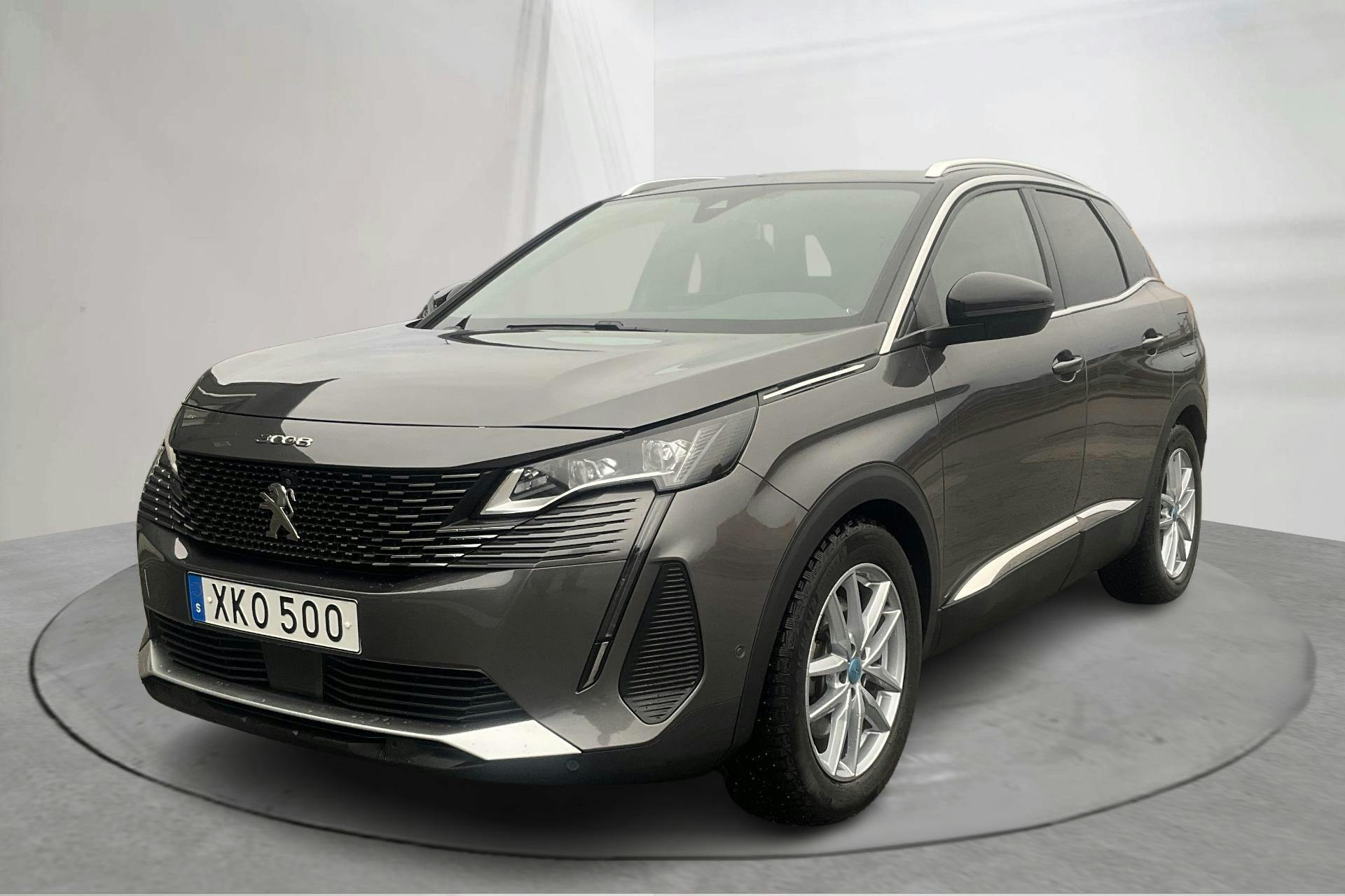 Presentationsfoto 1 av 20: Peugeot 3008 1.6 Plug-in Hybrid 4 (300hk) - 6 977 mil - Automat - grå - 2021