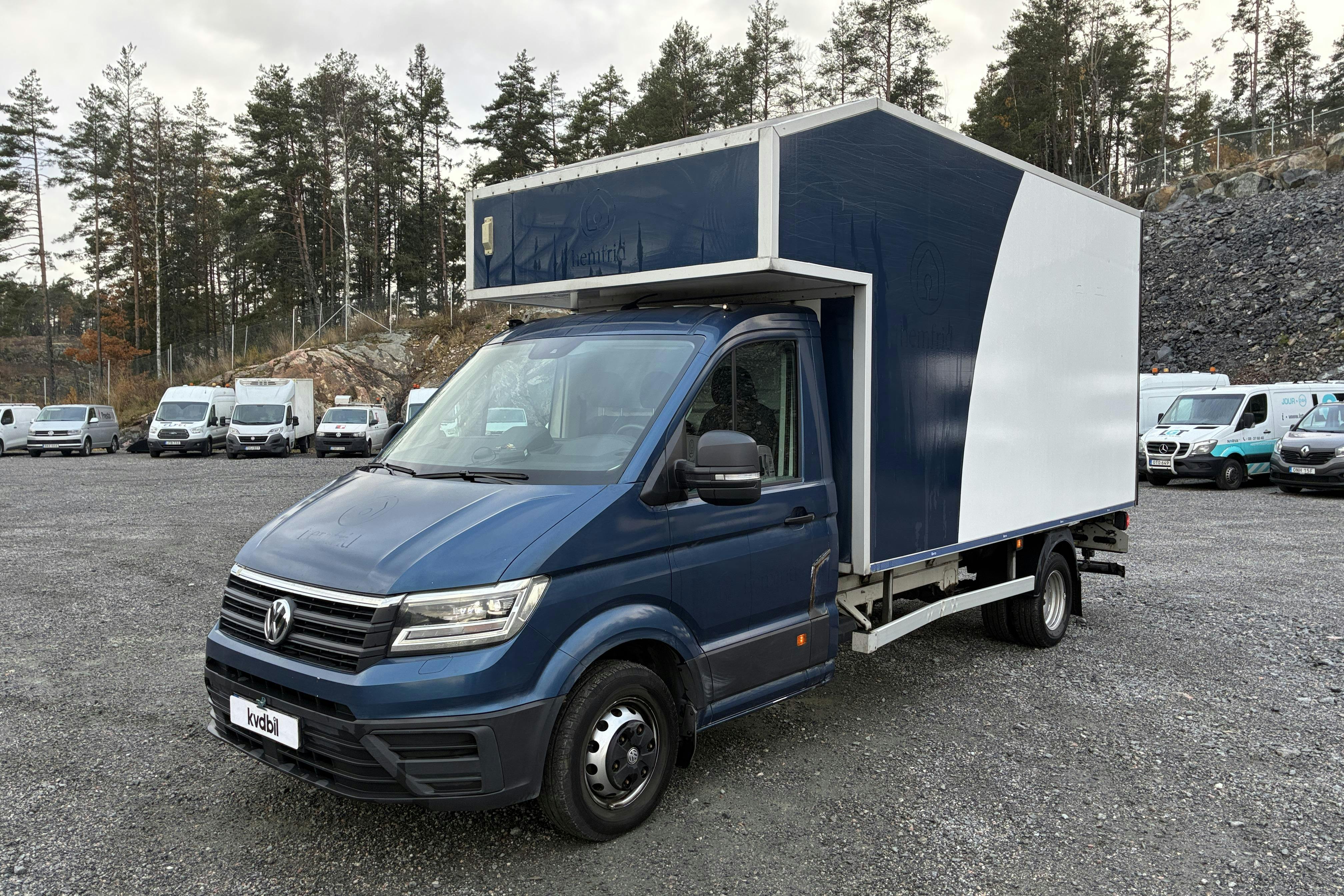 Presentationsfoto 1 av 94: VW Crafter 50 - 77 208 km - Automat - vit - 2021