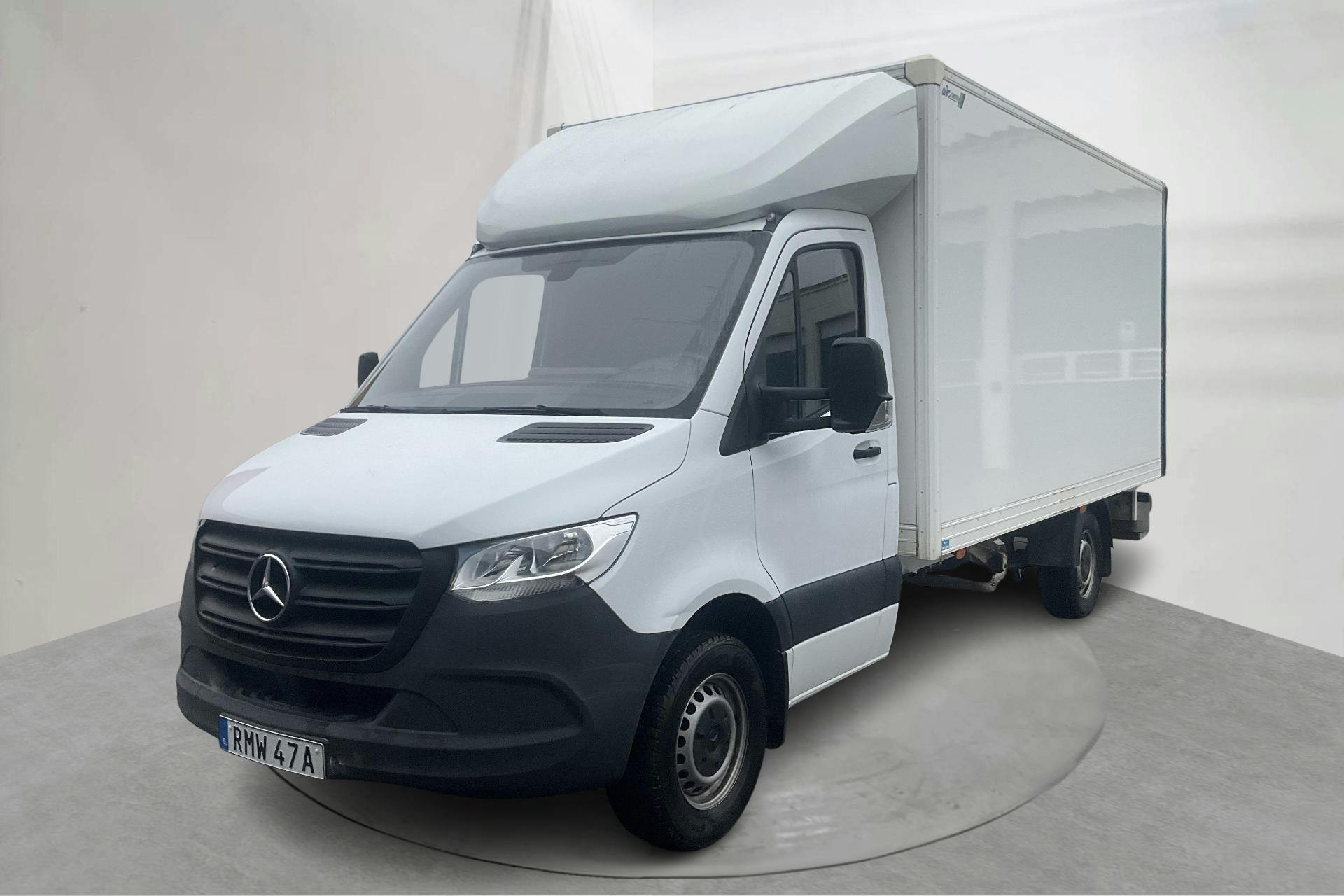 Presentationsfoto 1 av 25: Mercedes Sprinter 314 CDI Volymskåp (143hk) - 8 245 mil - Automat - vit - 2022