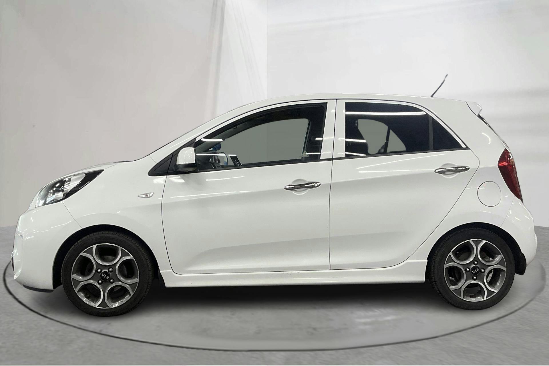 Presentationsfoto 2 av 12: KIA Picanto 1.0 5dr (69hk) - 14 905 mil - Manuell - vit - 2016