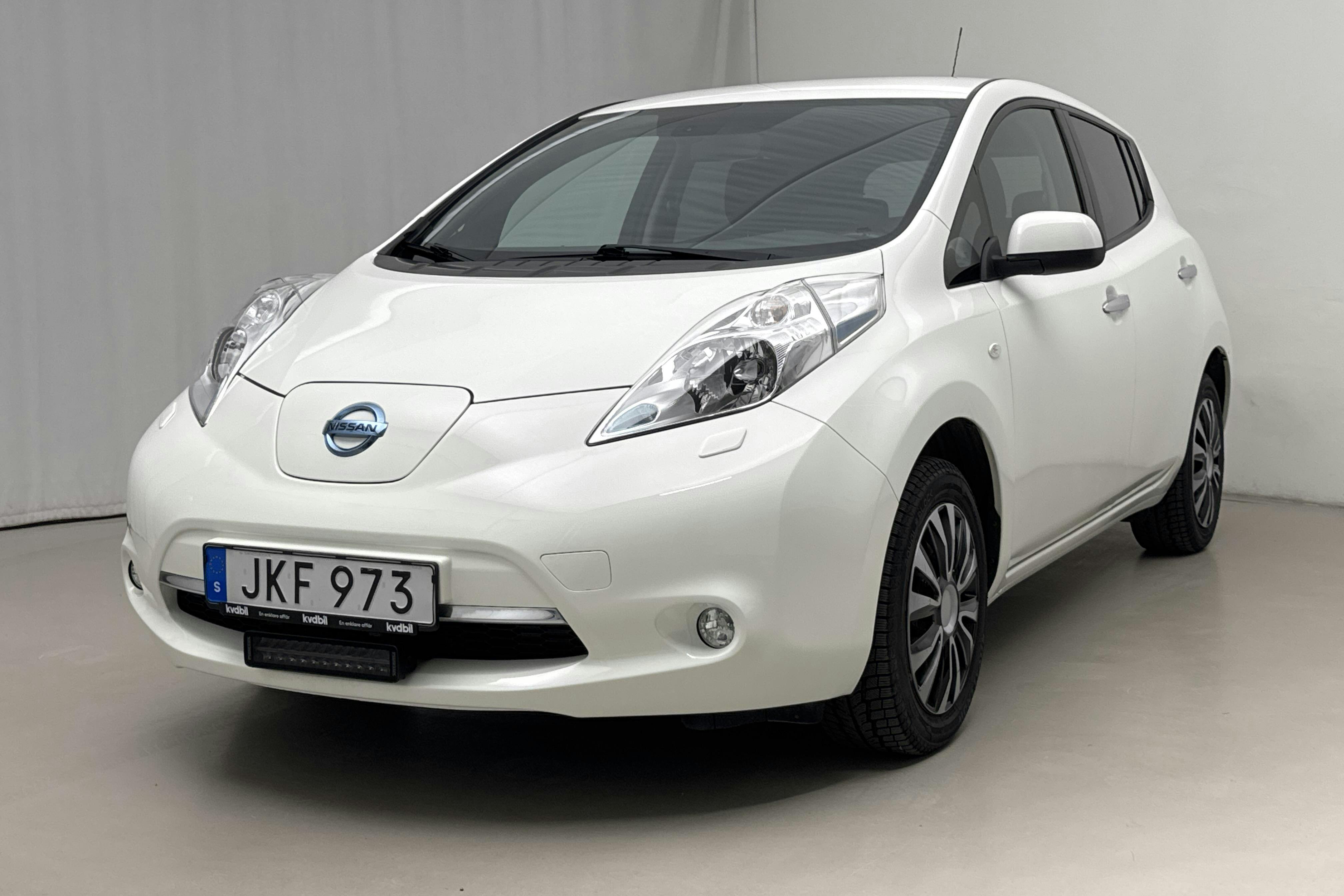 Presentation photo 1 of 21: Nissan LEAF 5dr (109hk) - 56 900 km - Automatic - white - 2016