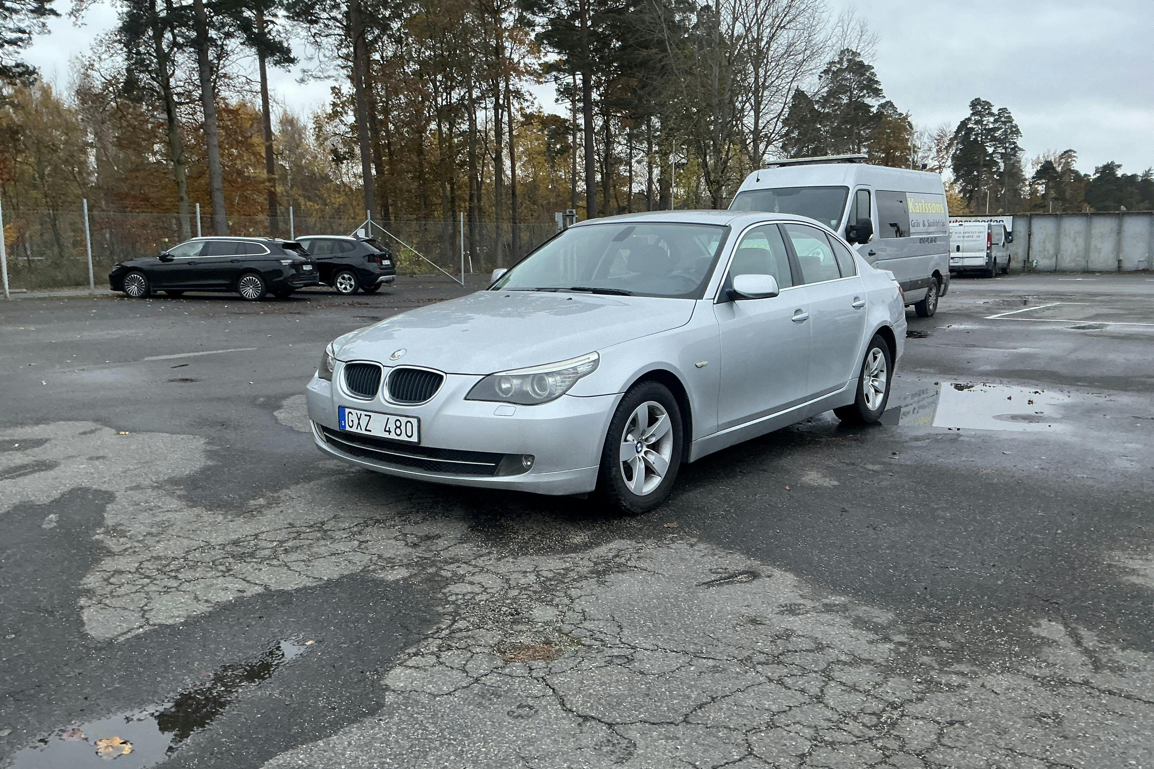 Presentation photo 1 of 13: BMW 520d Sedan, E60 (177hk) - 282 730 km - Manual - Light Grey - 2008