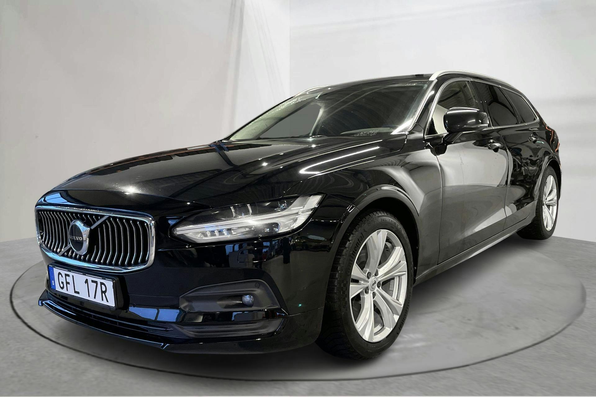 Presentation photo 1 of 14: Volvo V90 B4 AWD Mildhybrid, Diesel (190hk) - 153 340 km - Automatic - black - 2021