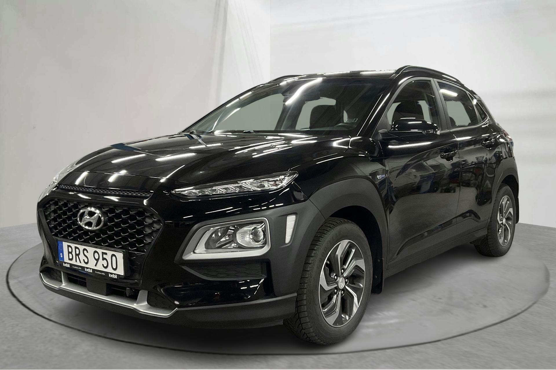 Presentationsfoto 1 av 14: Hyundai Kona 1.6 GDI Hybrid (141hk) - 3 861 mil - Automat - svart - 2020