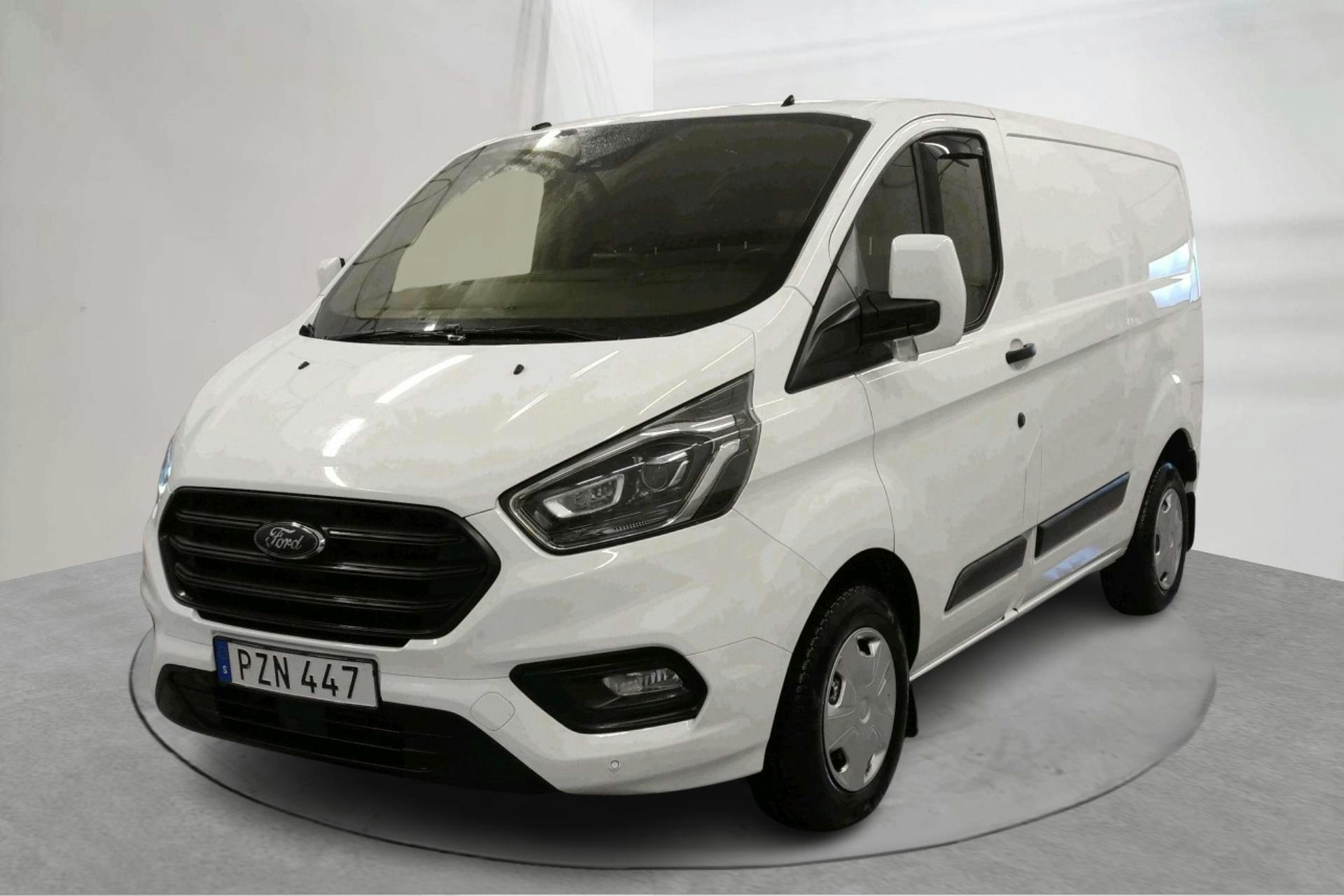 Presentationsfoto 1 av 13: Ford Transit Custom 280 (105hk) - 18 331 mil - Manuell - vit - 2018