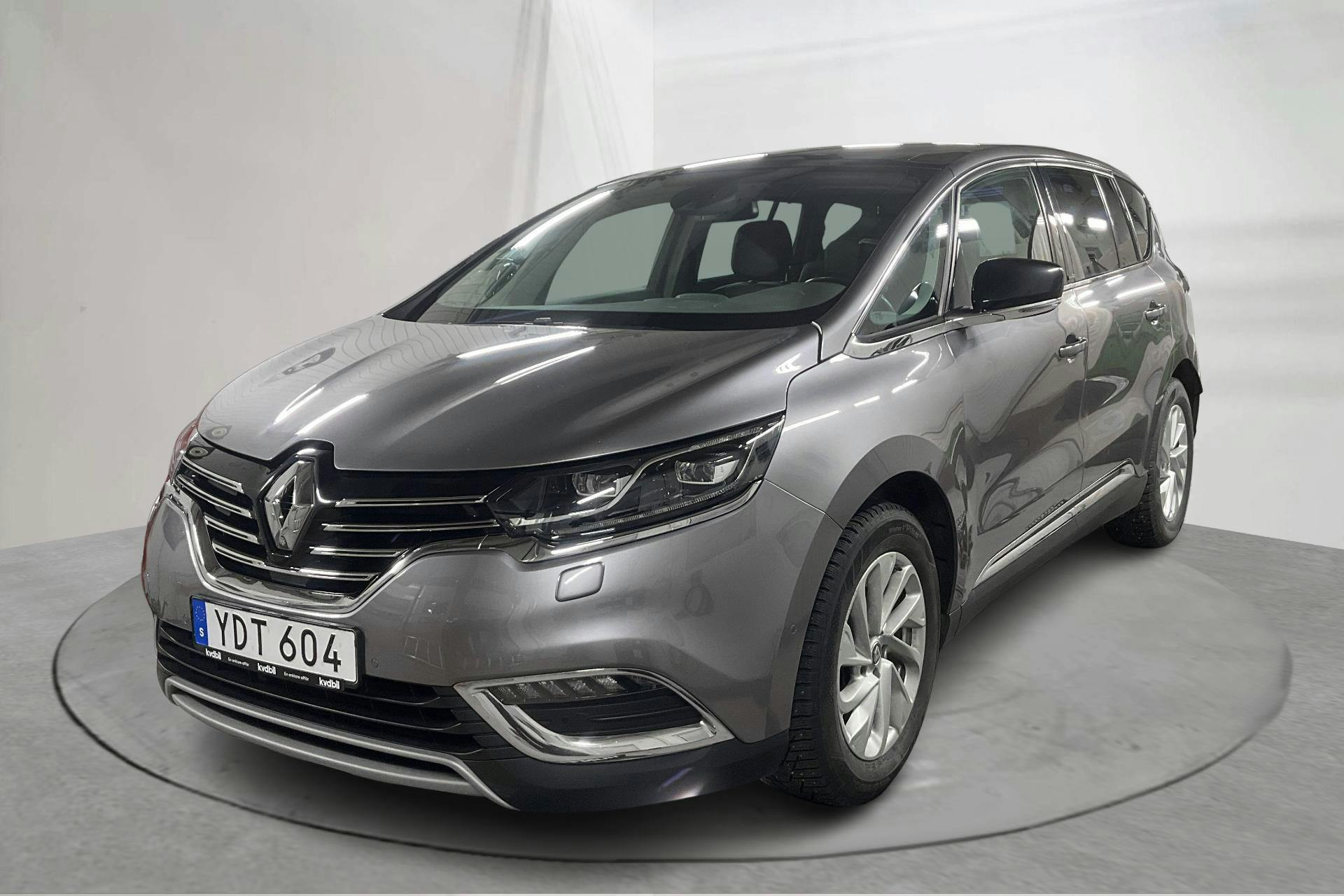 Presentationsfoto 1 av 19: Renault Espace 1.6 dCi (160hk) - 16 934 mil - Automat - grå - 2016