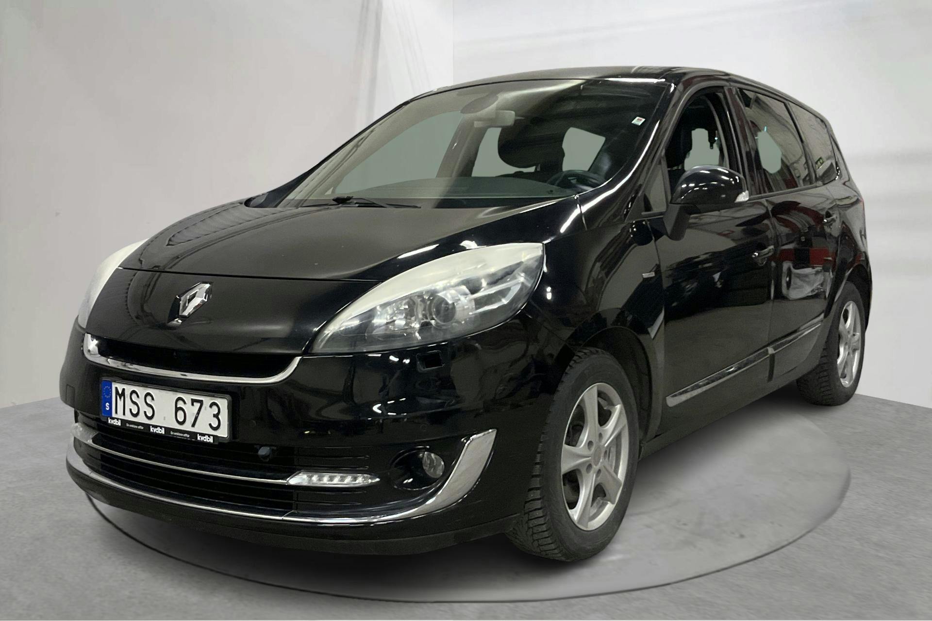 Presentationsfoto 1 av 19: Renault Grand Scénic III 1.5 dCi FAP (110hk) - 19 940 mil - Automat - svart - 2012