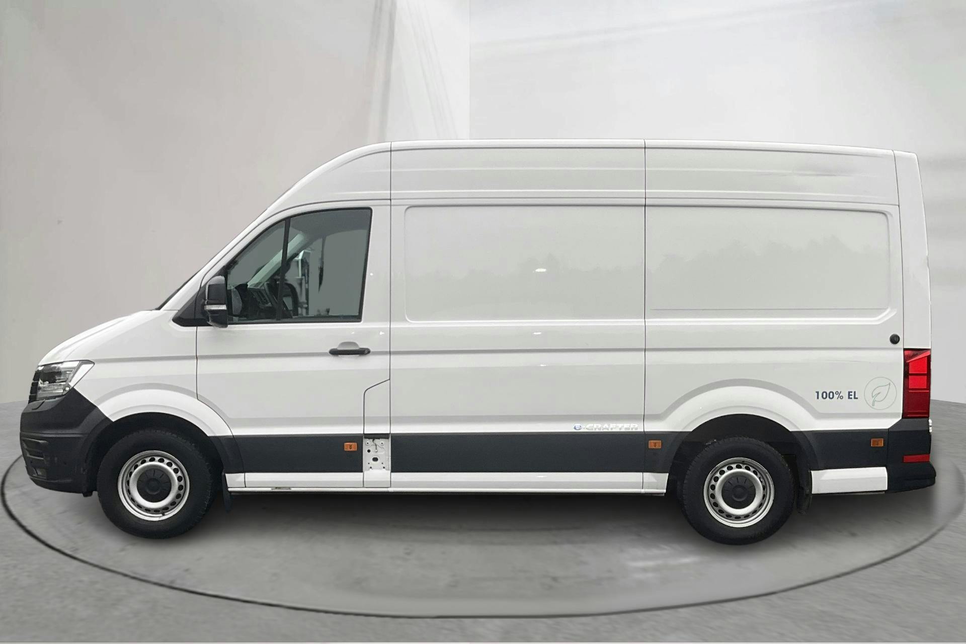 Presentationsfoto 2 av 17: VW E-Crafter 35 Skåp (136hk) - 7 213 mil - Automat - vit - 2020