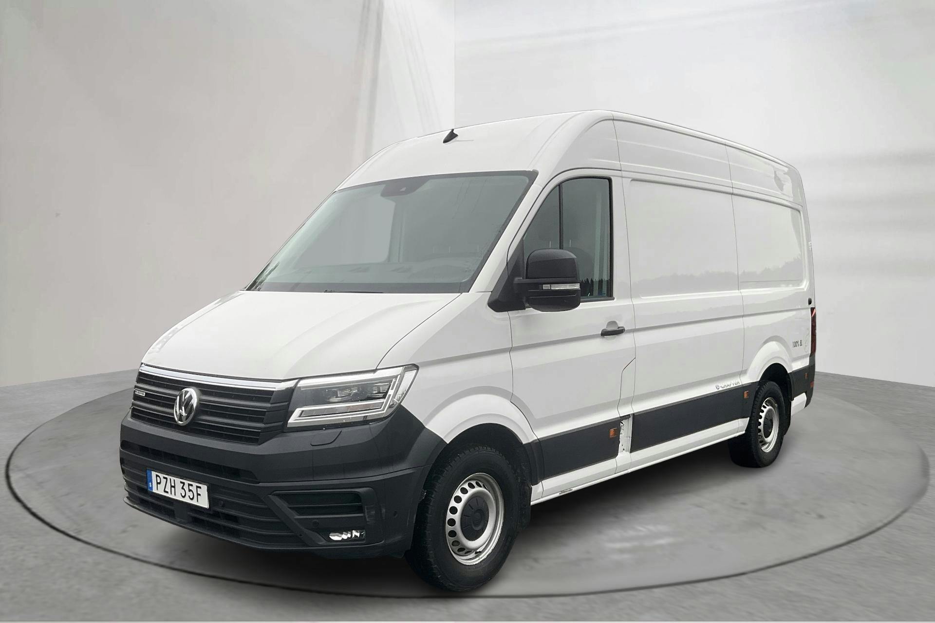 Presentationsfoto 1 av 17: VW E-Crafter 35 Skåp (136hk) - 7 213 mil - Automat - vit - 2020