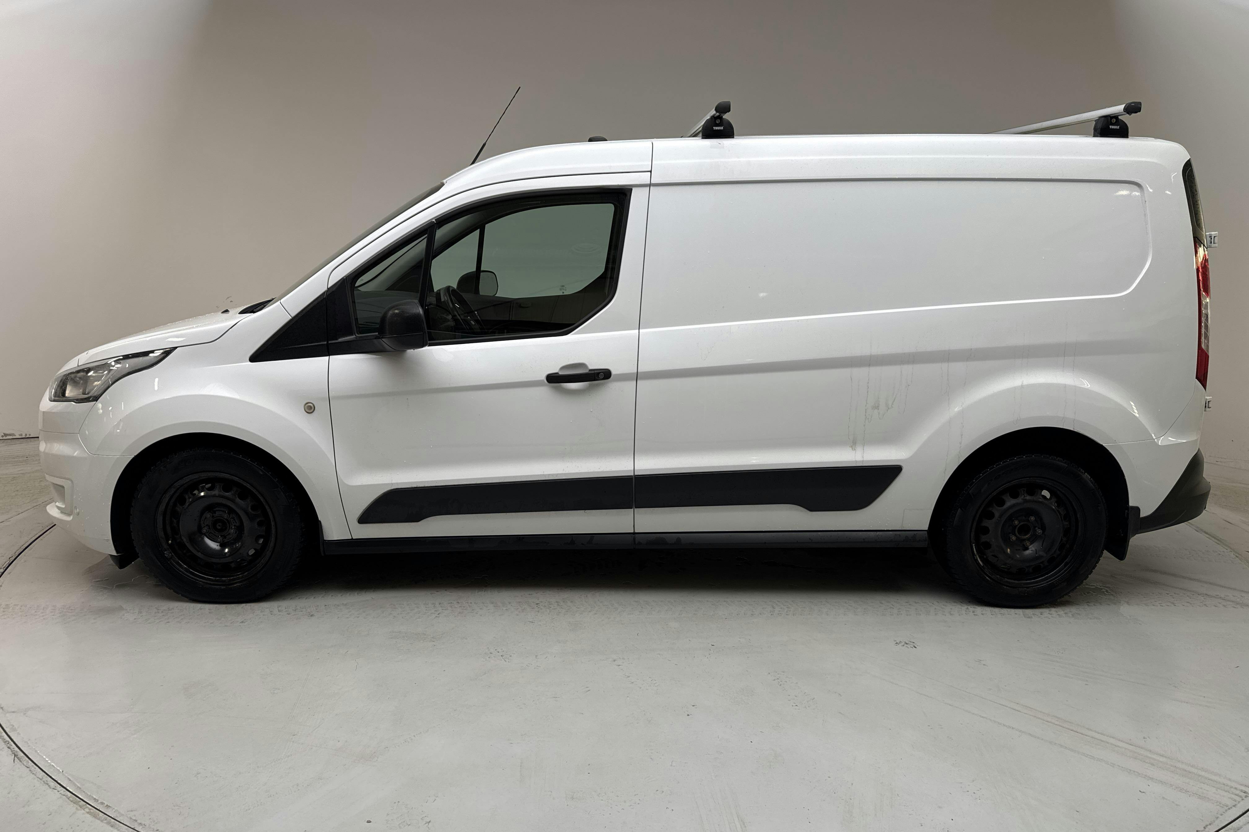 Presentation photo 2 of 16: Ford Transit Connect 1.5 EcoBlue (100hk) - 78 290 km - Automatic - white - 2019