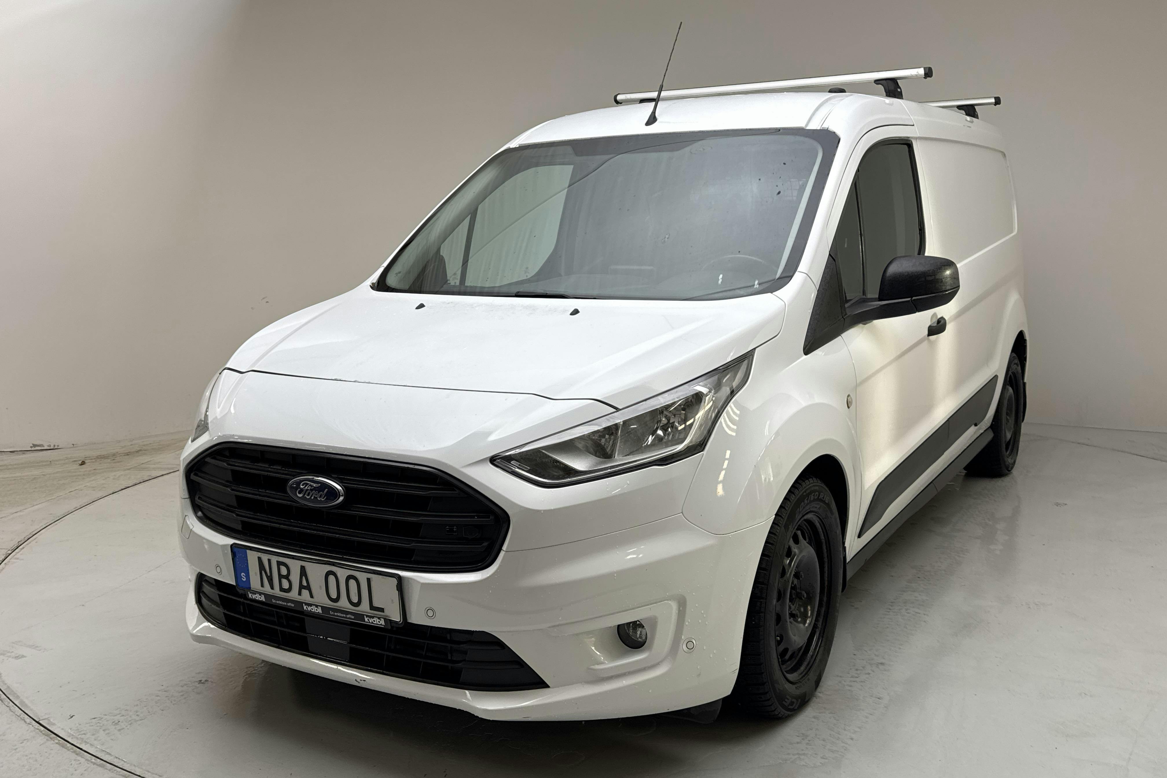Presentation photo 1 of 16: Ford Transit Connect 1.5 EcoBlue (100hk) - 78 290 km - Automatic - white - 2019
