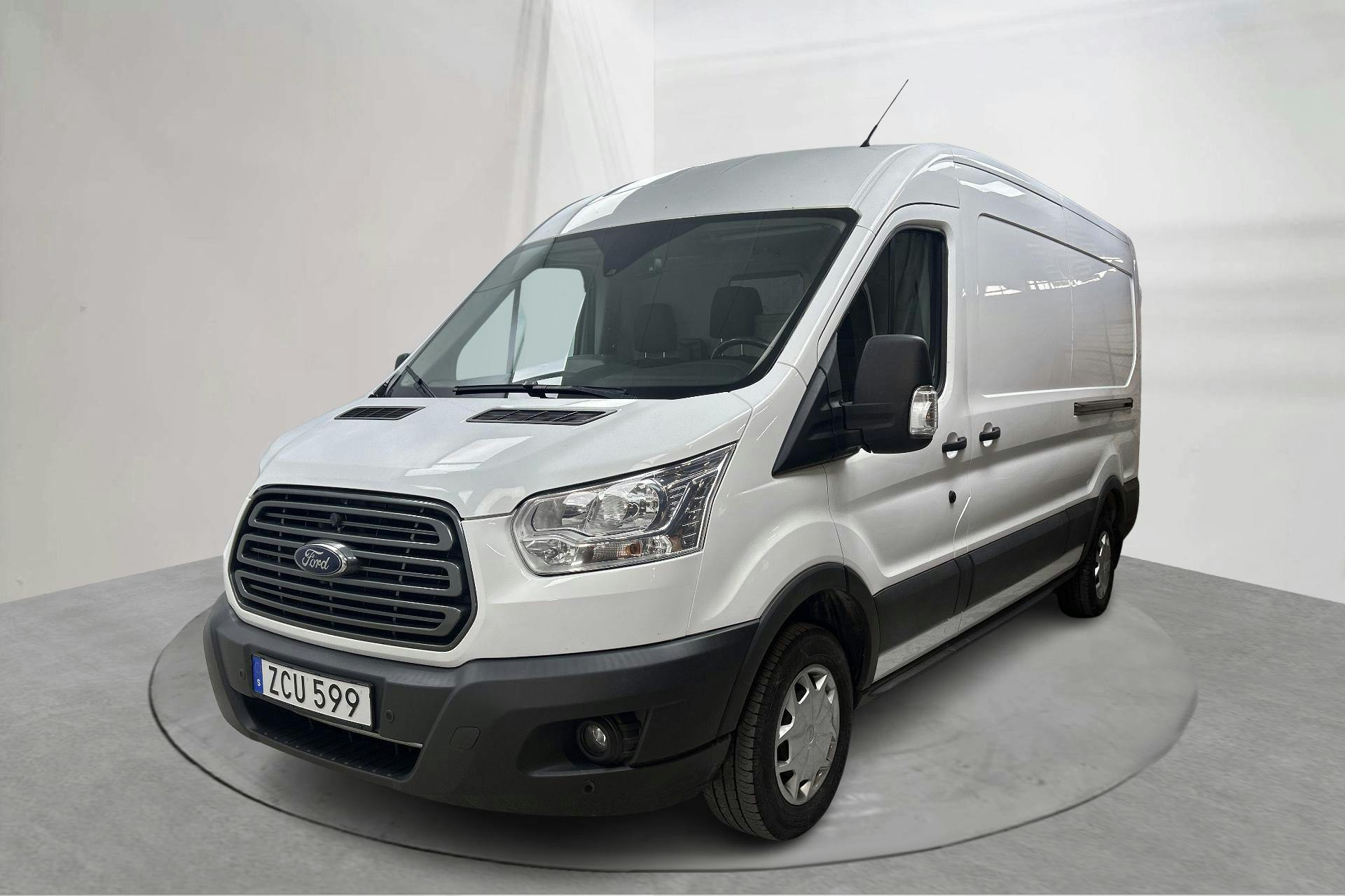 Presentationsfoto 1 av 14: Ford Transit 310 2.0 TDCi 2WD Skåp (130hk) - 14 397 mil - Manuell - vit - 2018