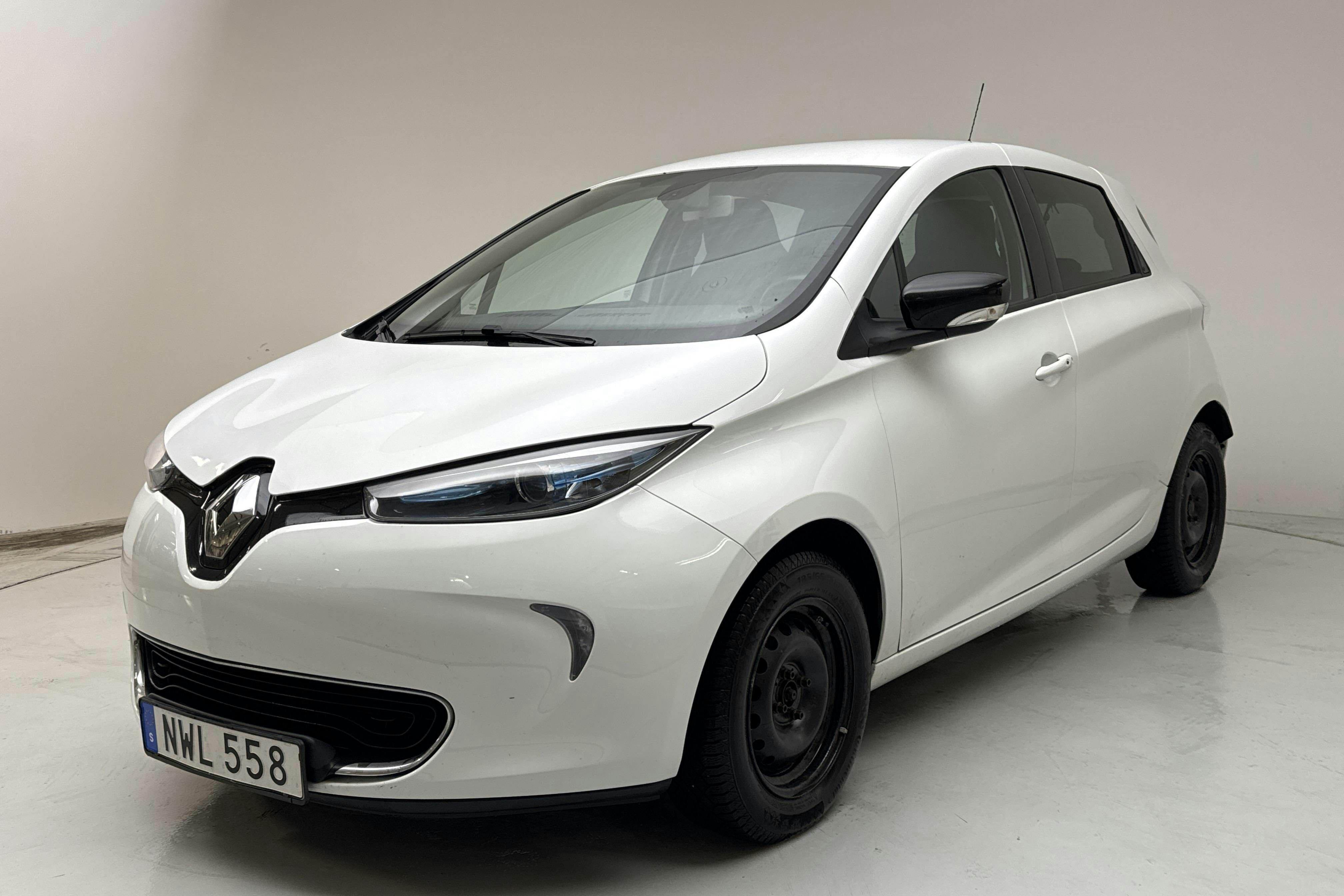 Renault Zoe 41kWh R90 (92hk) - 7 482 mil - Automat - vit - 2018