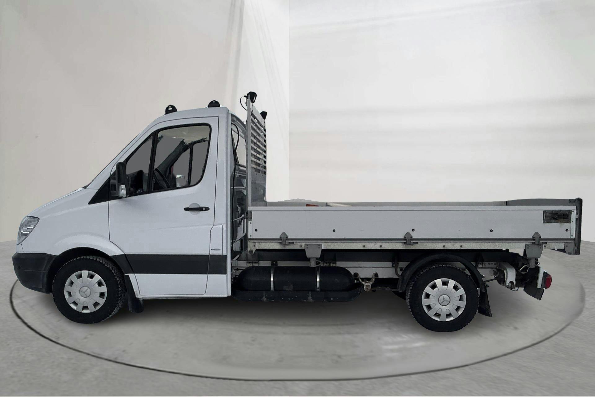 Presentation photo 2 of 22: Mercedes Sprinter 316 NGT Pickup (155hk) - 101 450 km - Automatic - white - 2013