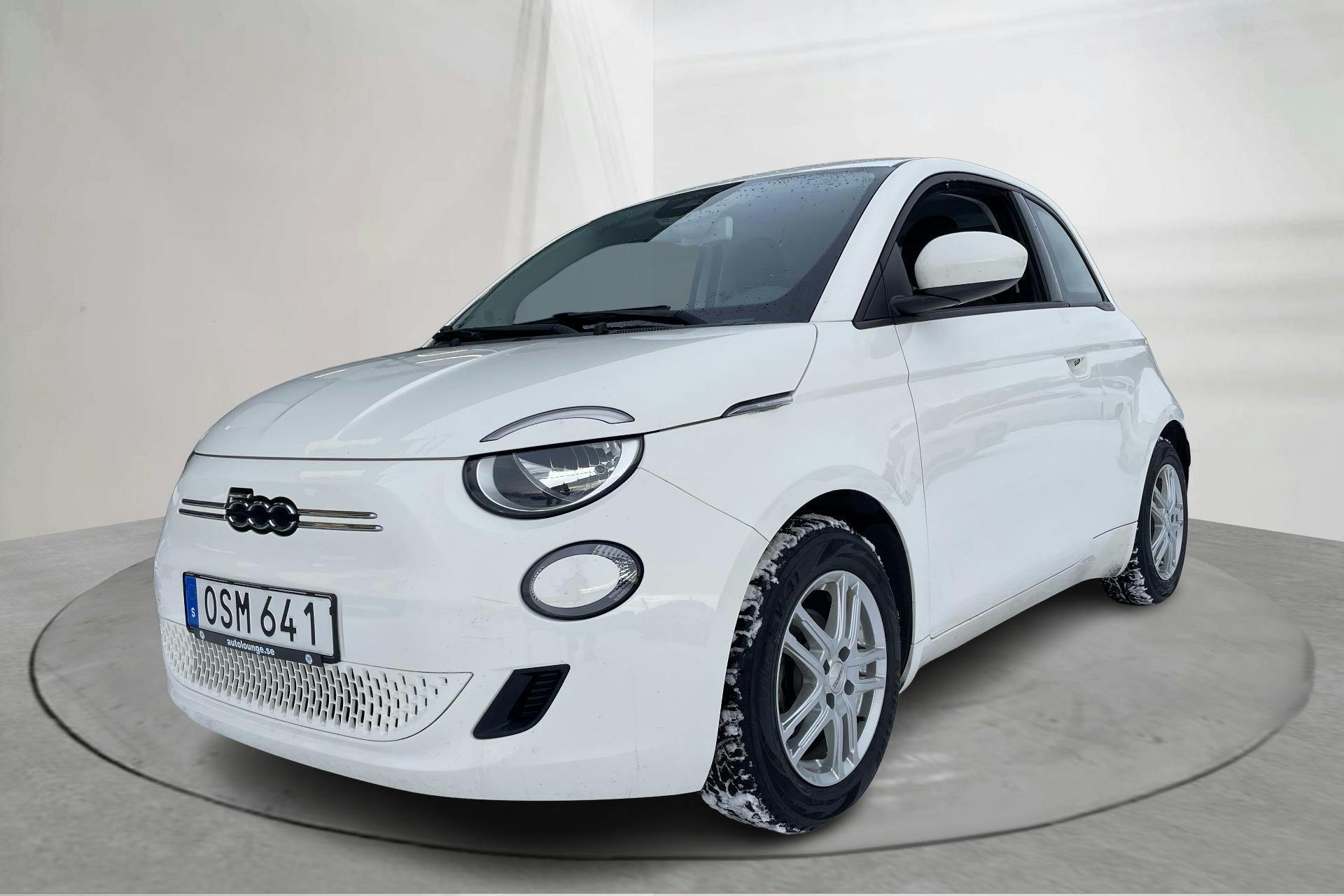 Presentation photo 1 of 15: Fiat 500e (95hk) - 68 100 km - Manual - white - 2021