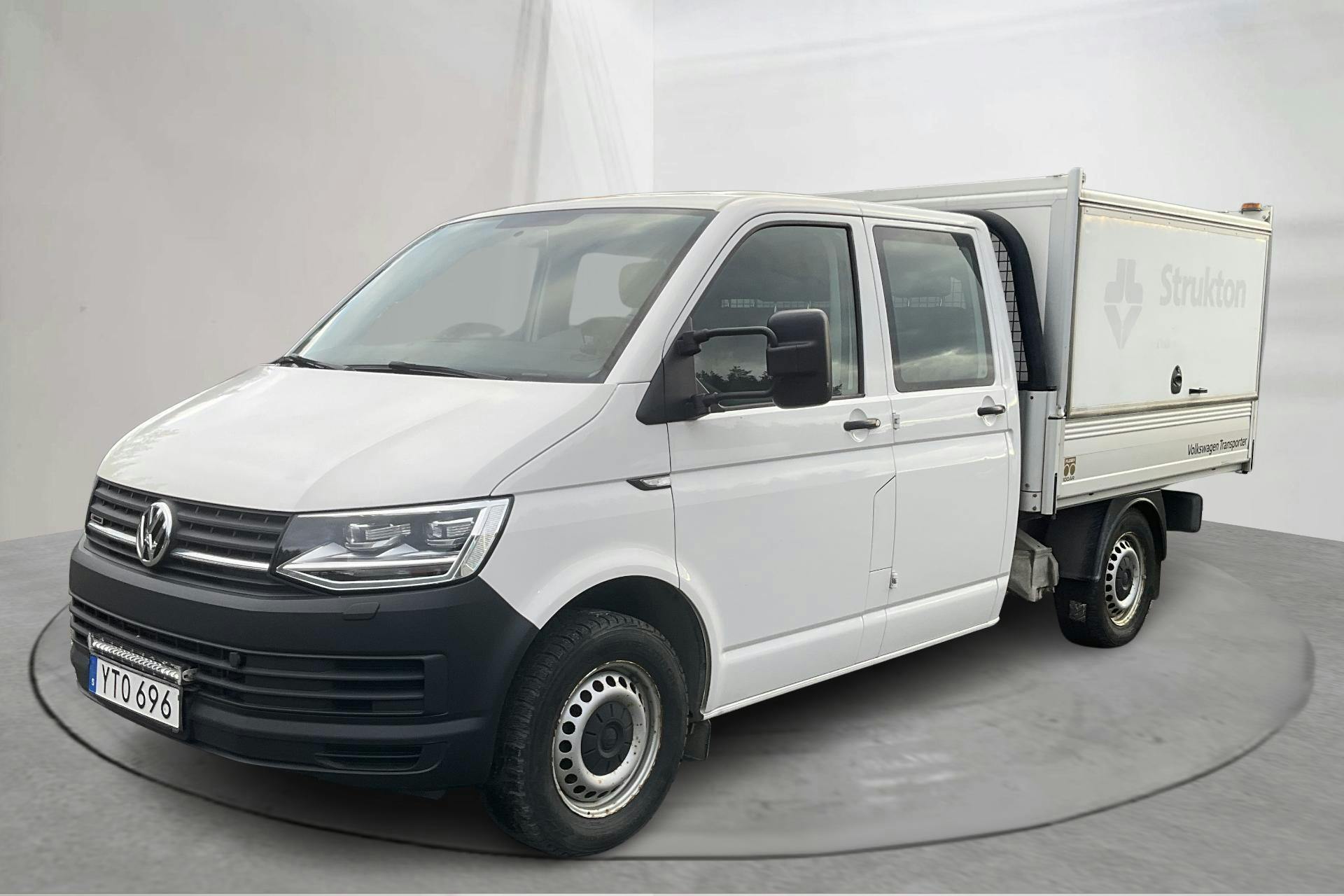 Presentation photo 1 of 15: VW Transporter T6 2.0 TDI BMT 4MOTION (150hk) - 55 550 km - Manual - white - 2019