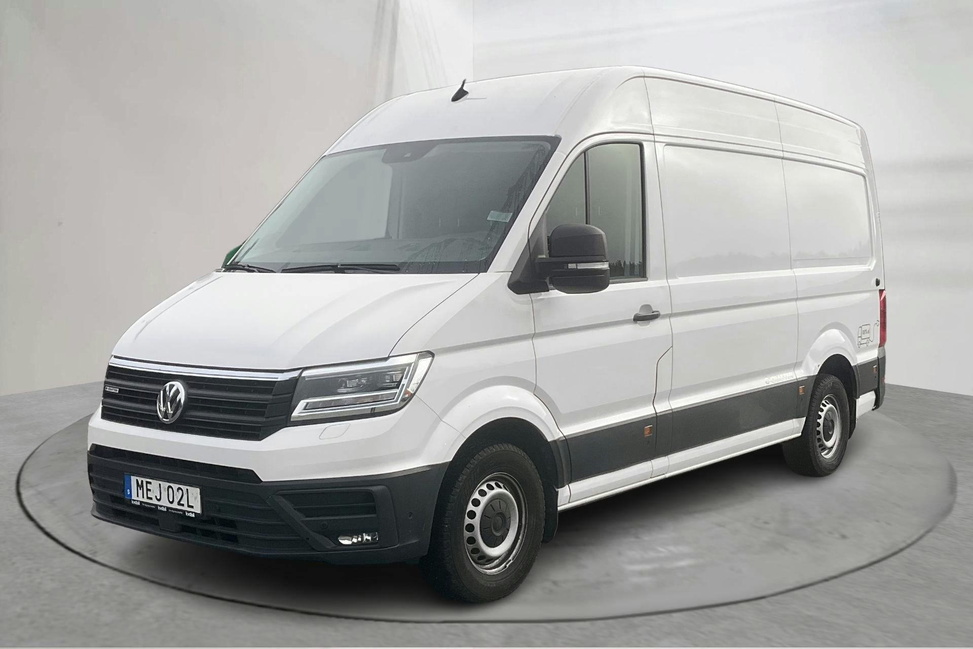 Presentation photo 1 of 17: VW E-Crafter 35 Skåp (136hk) - 87 220 km - Automatic - white - 2022