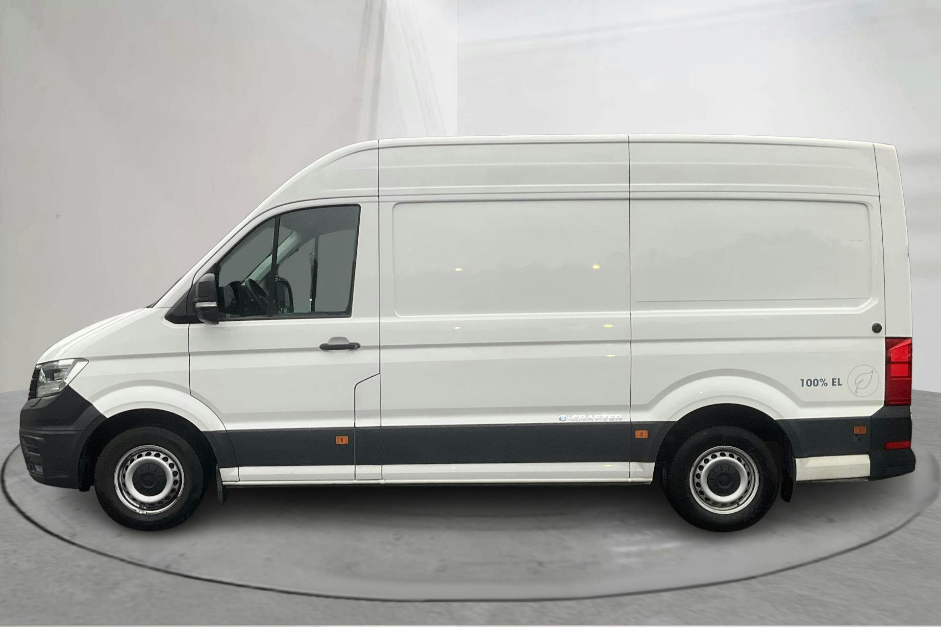Presentationsfoto 2 av 16: VW E-Crafter 35 Skåp (136hk) - 9 144 mil - Automat - vit - 2020