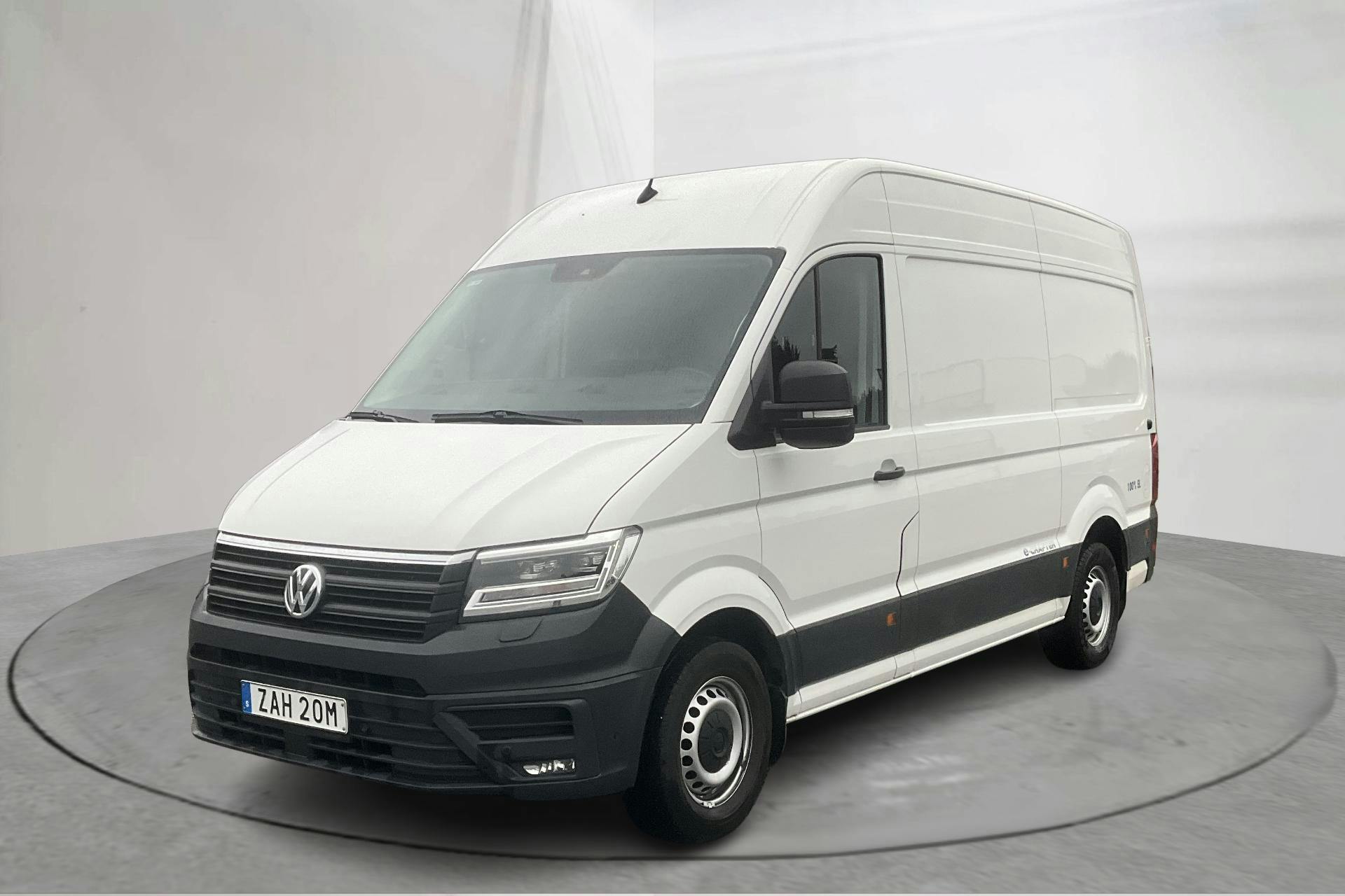 Presentationsfoto 1 av 16: VW E-Crafter 35 Skåp (136hk) - 9 144 mil - Automat - vit - 2020