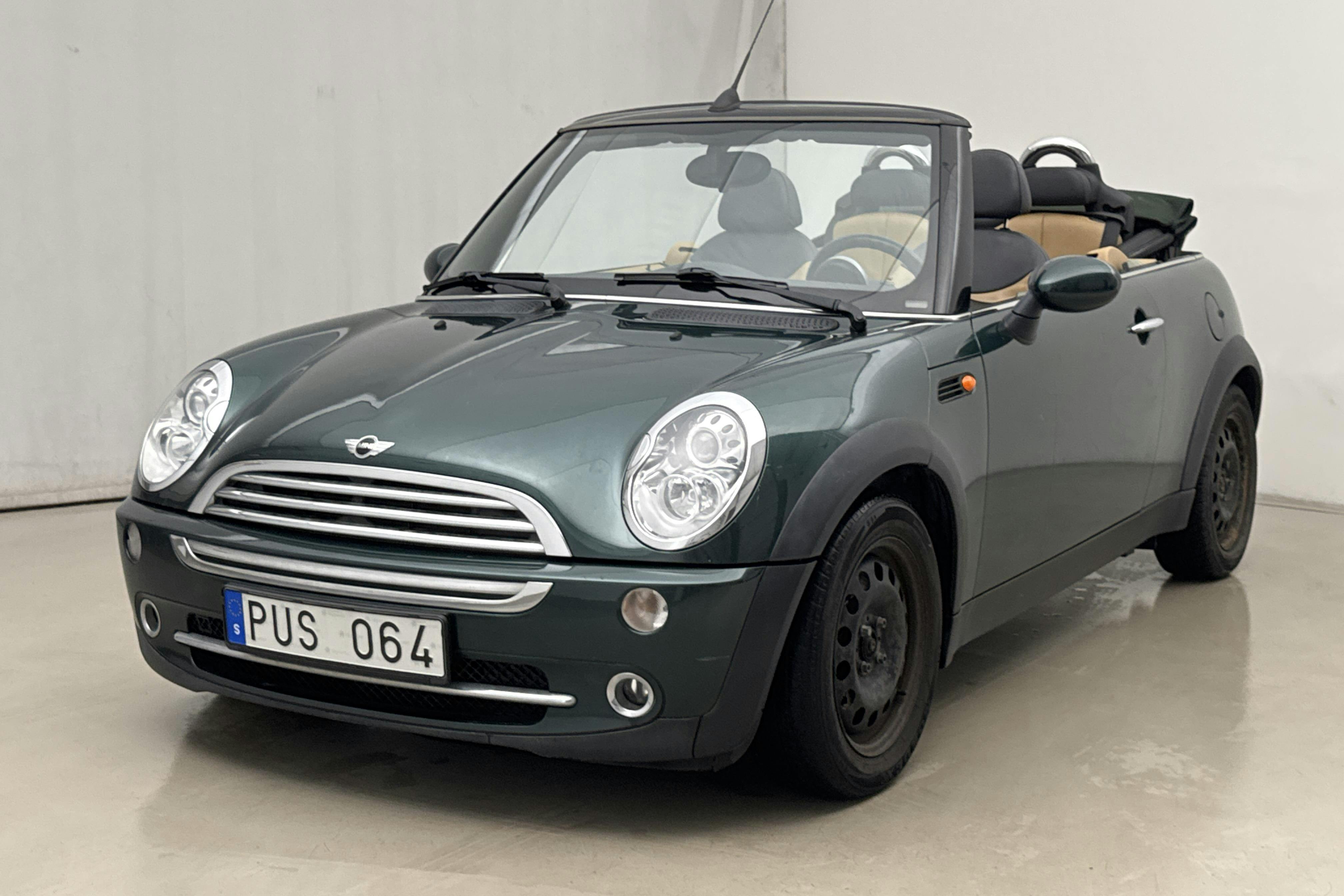 MINI Cooper 1.6 Cabriolet (115hk) - 7 847 mil - Manuell - Dark Green - 2007