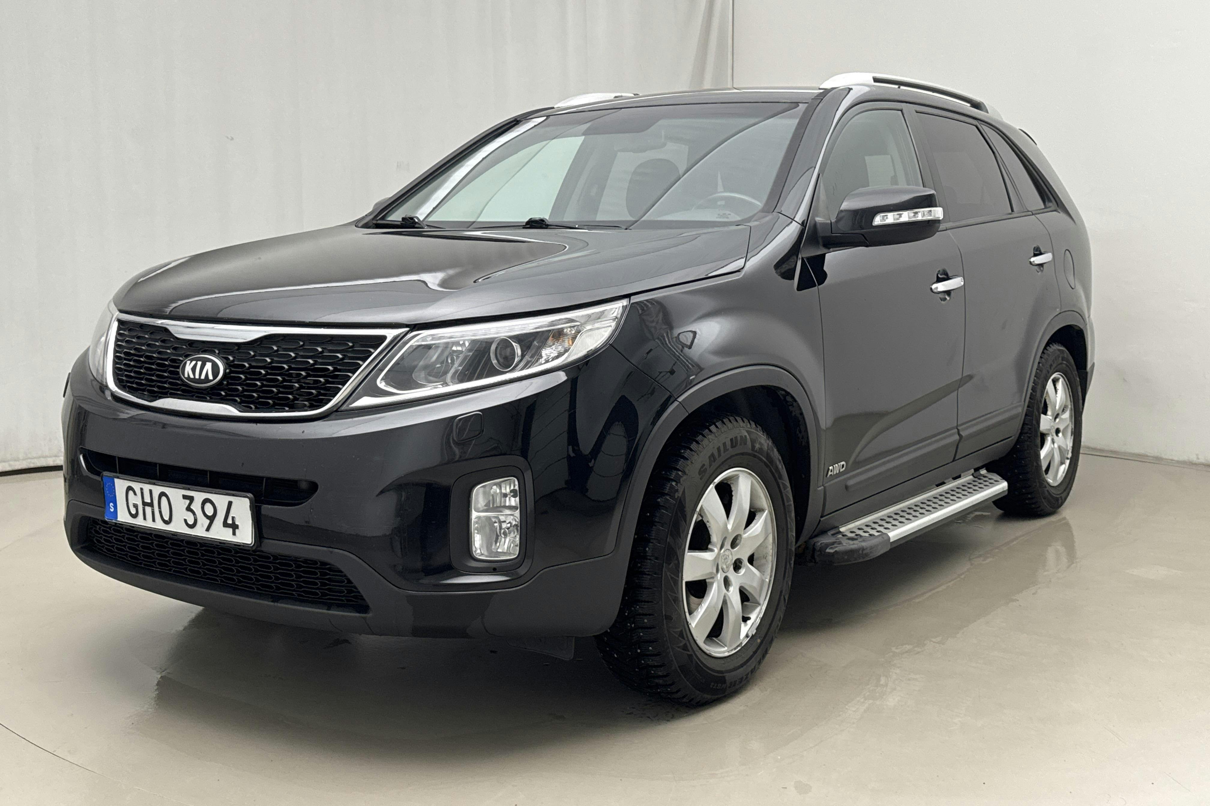 Presentationsfoto 1 av 18: KIA Sorento 2.2 CRDi (197hk) - 19 524 mil - Automat - svart - 2014