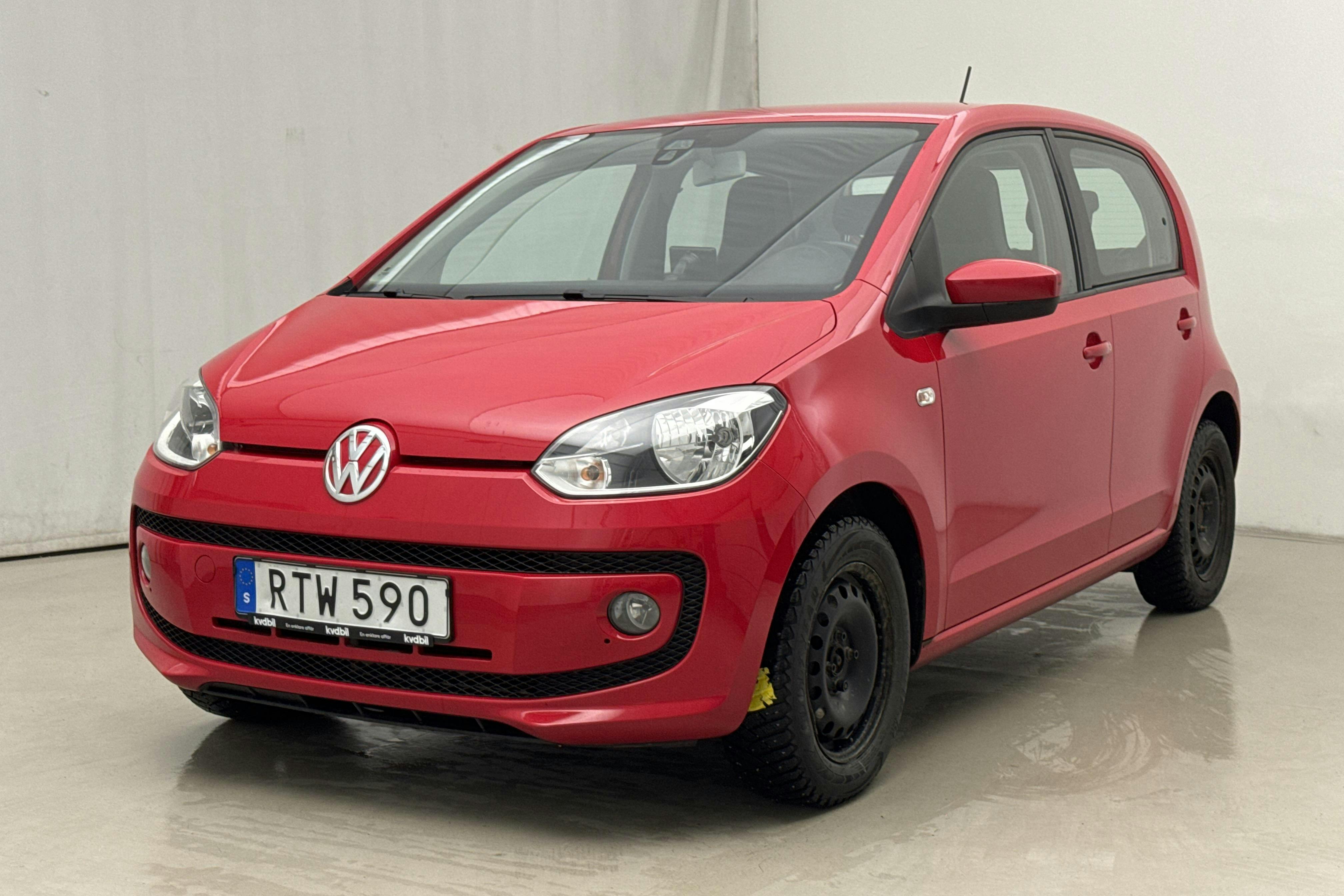 Presentationsfoto 1 av 16: VW up! 1.0 5dr (75hk) - 10 060 mil - Manuell - röd - 2015