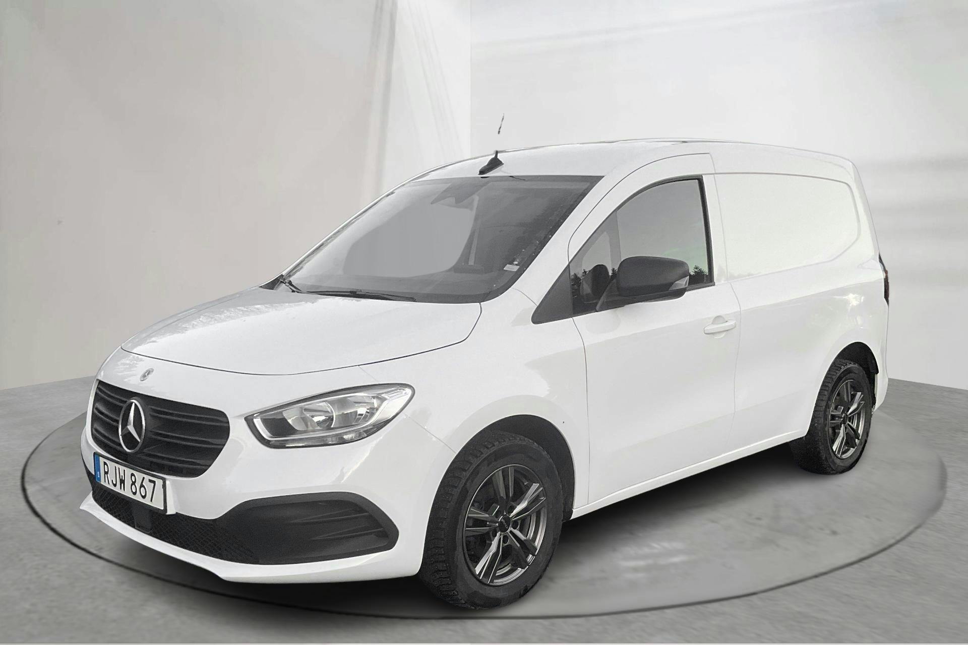 Presentationsfoto 1 av 13: Mercedes Citan 110 1.5 CDI (95hk) - 4 006 mil - Manuell - vit - 2022