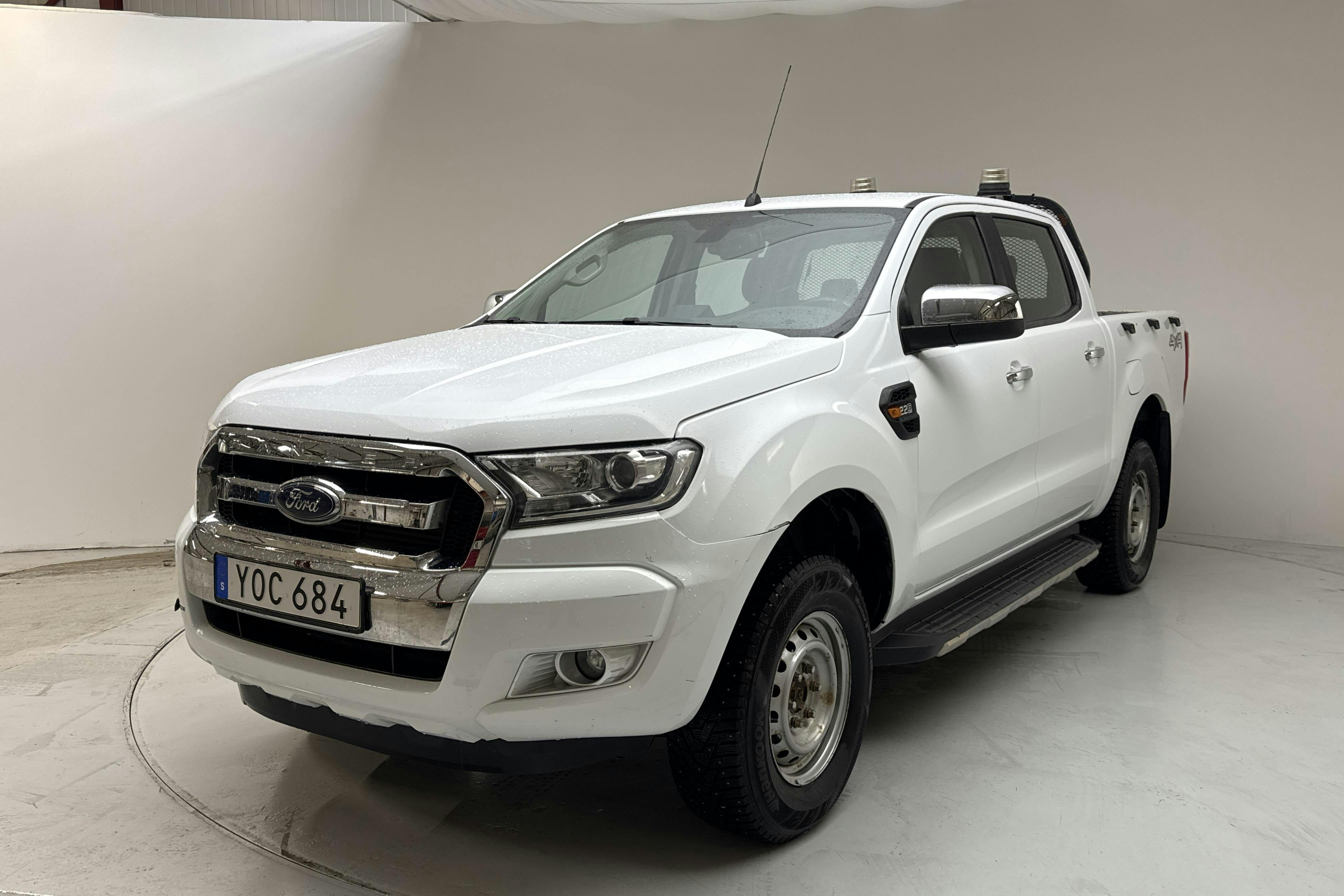 Ford Ranger 2.2 TDCi 4WD (160hk) - 6 776 mil - Automat - vit - 2017