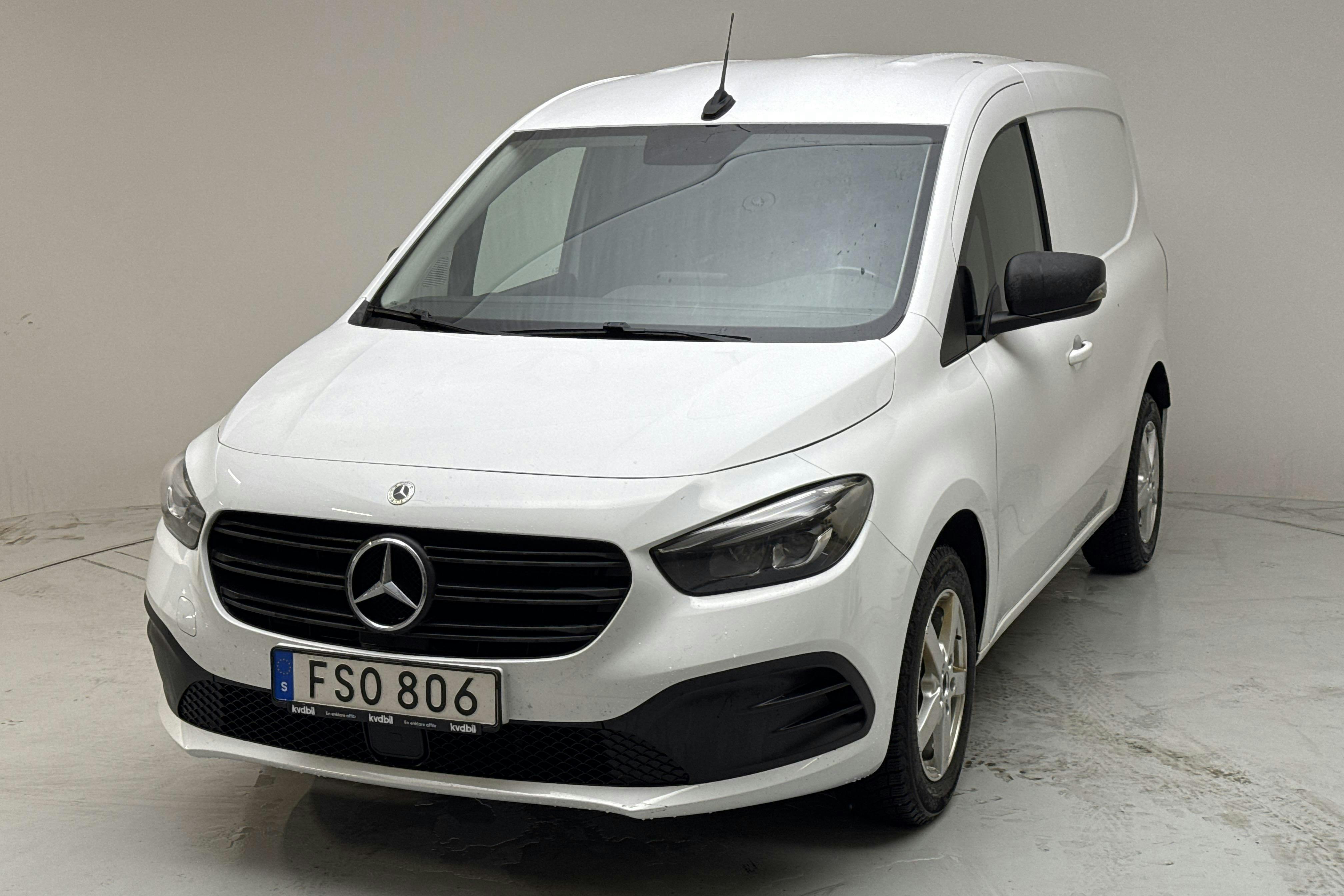Presentationsfoto 1 av 14: Mercedes Citan 110 1.5 CDI (95hk) - 10 703 mil - Manuell - vit - 2022