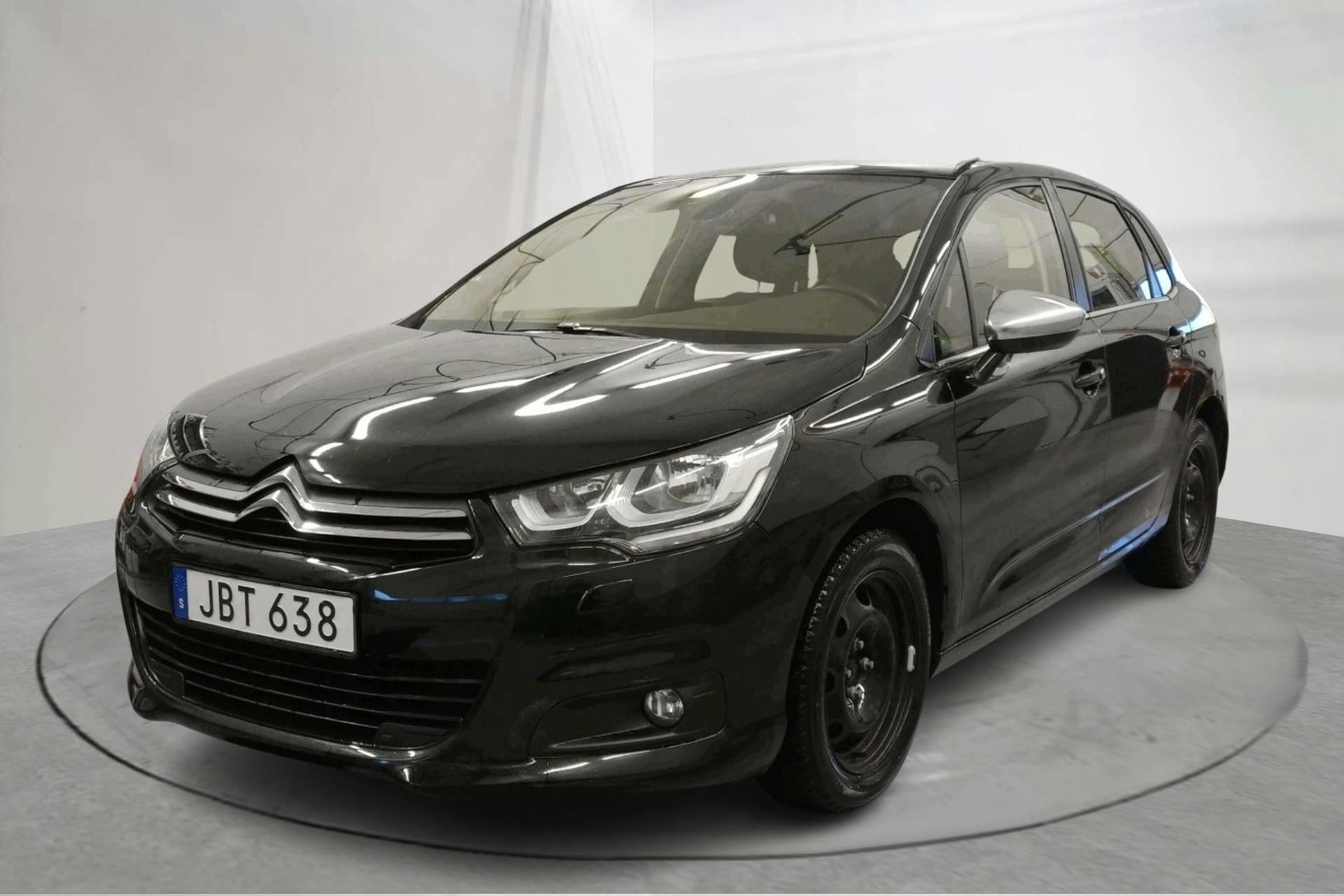 Presentationsfoto 1 av 13: Citroën C4 BlueHDi (120hk) - 10 951 mil - Automat - svart - 2016