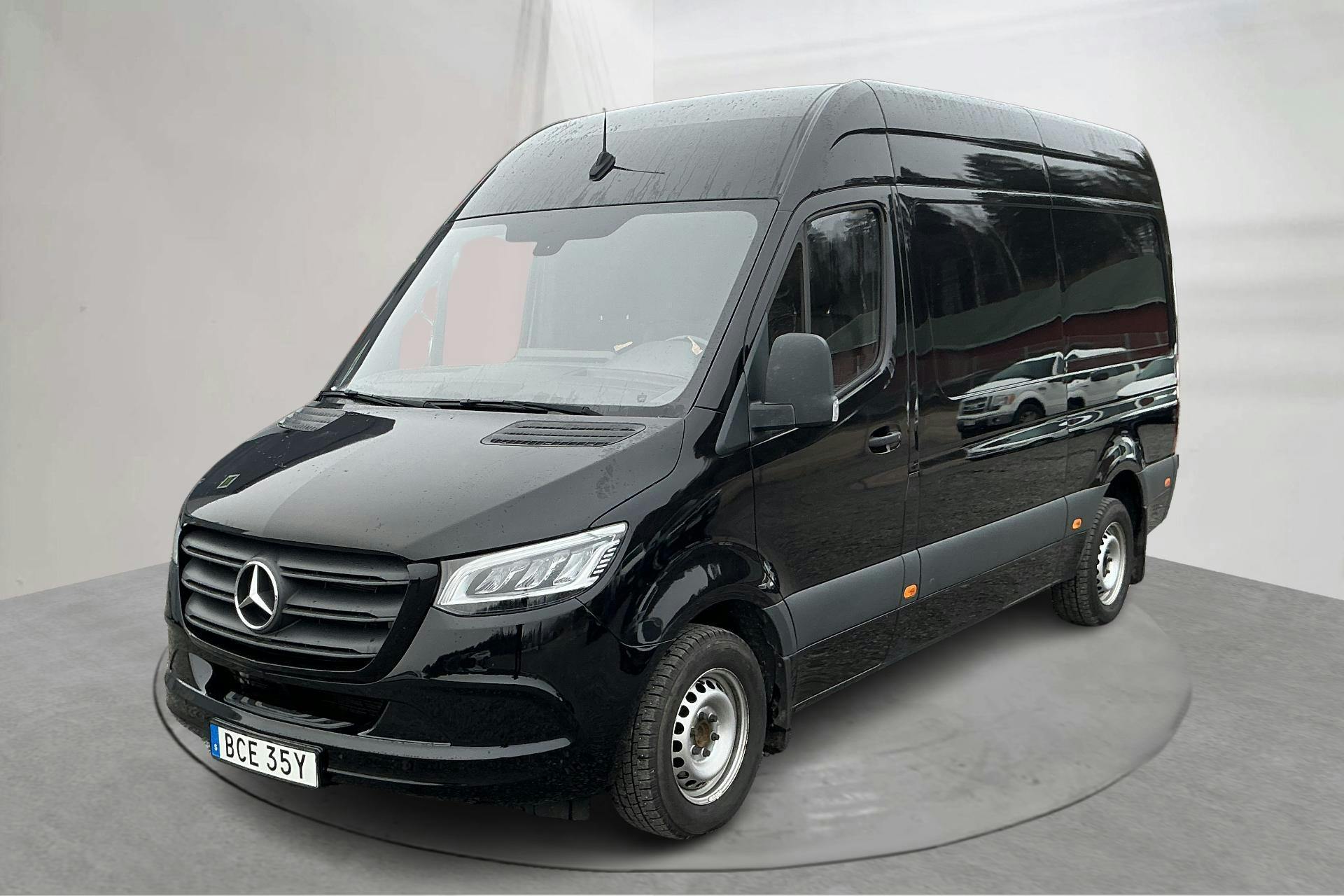 Presentation photo 1 of 13: Mercedes Sprinter 317 CDI Skåp RWD (170hk) - 63 980 km - Automatic - black - 2022