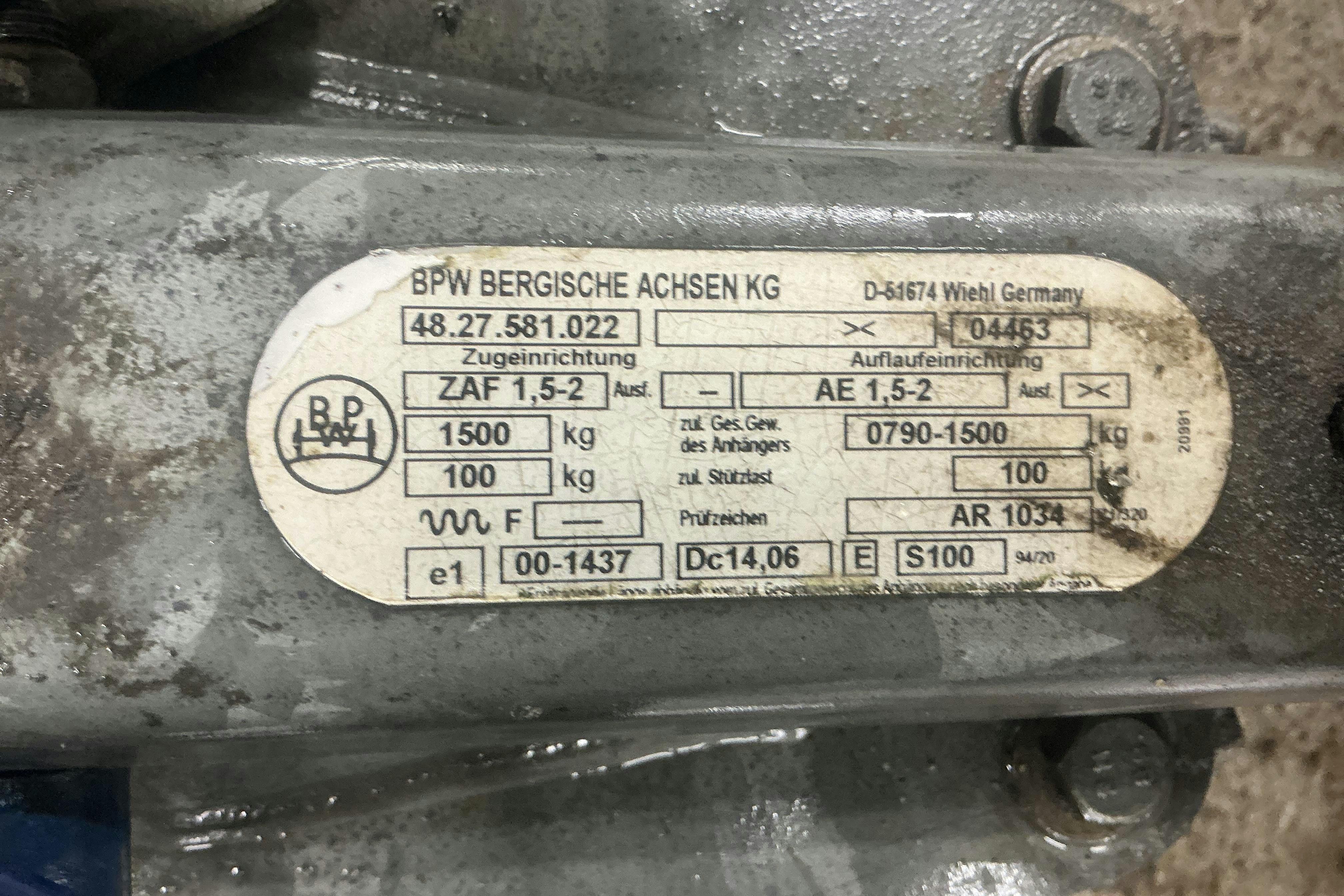 Esittelykuva 11 osoitteesta 11: SävsjöSläpet SSBT 950-T Släpvagn med tippfunktion - 0 km - harmaa - 2005