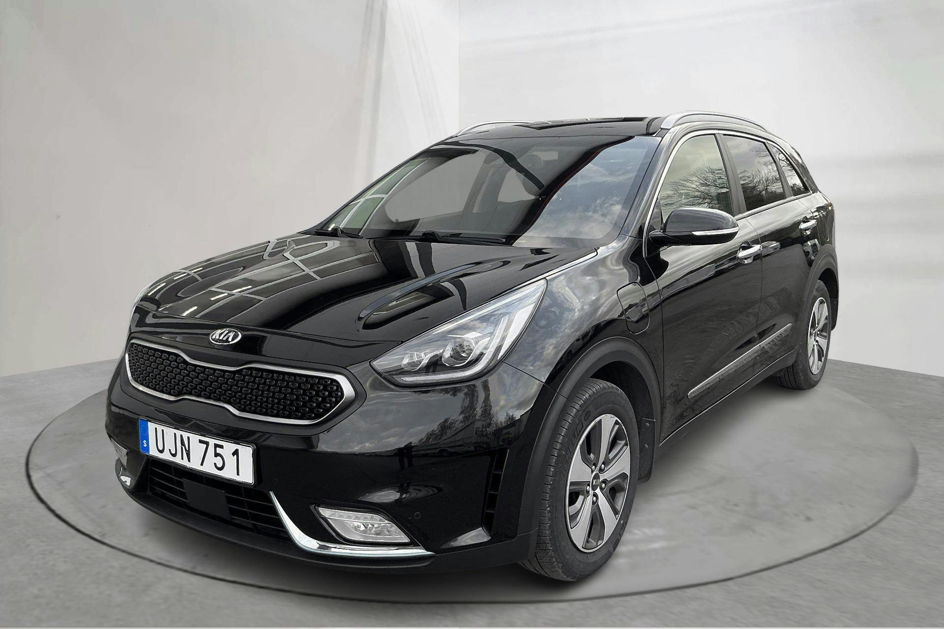 KIA Niro Plug-in Hybrid 1.6 (141hk) - 11 122 mil - Automat - svart - 2018