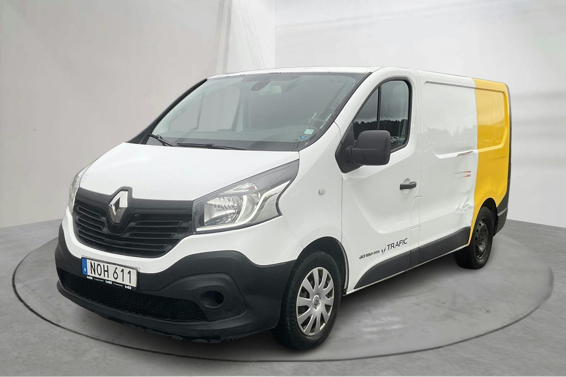 Presentationsfoto 1 av 14: Renault Trafic 1.6 dCi Skåp (120hk) - 17 140 mil - Manuell - vit - 2016