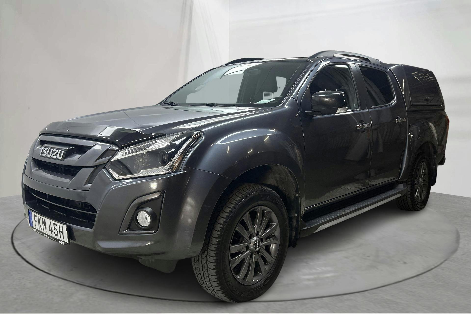 Presentationsfoto 1 av 14: Isuzu D-MAX 1.9 DDI 4WD (163hk) - 5 064 mil - Automat - grå - 2019