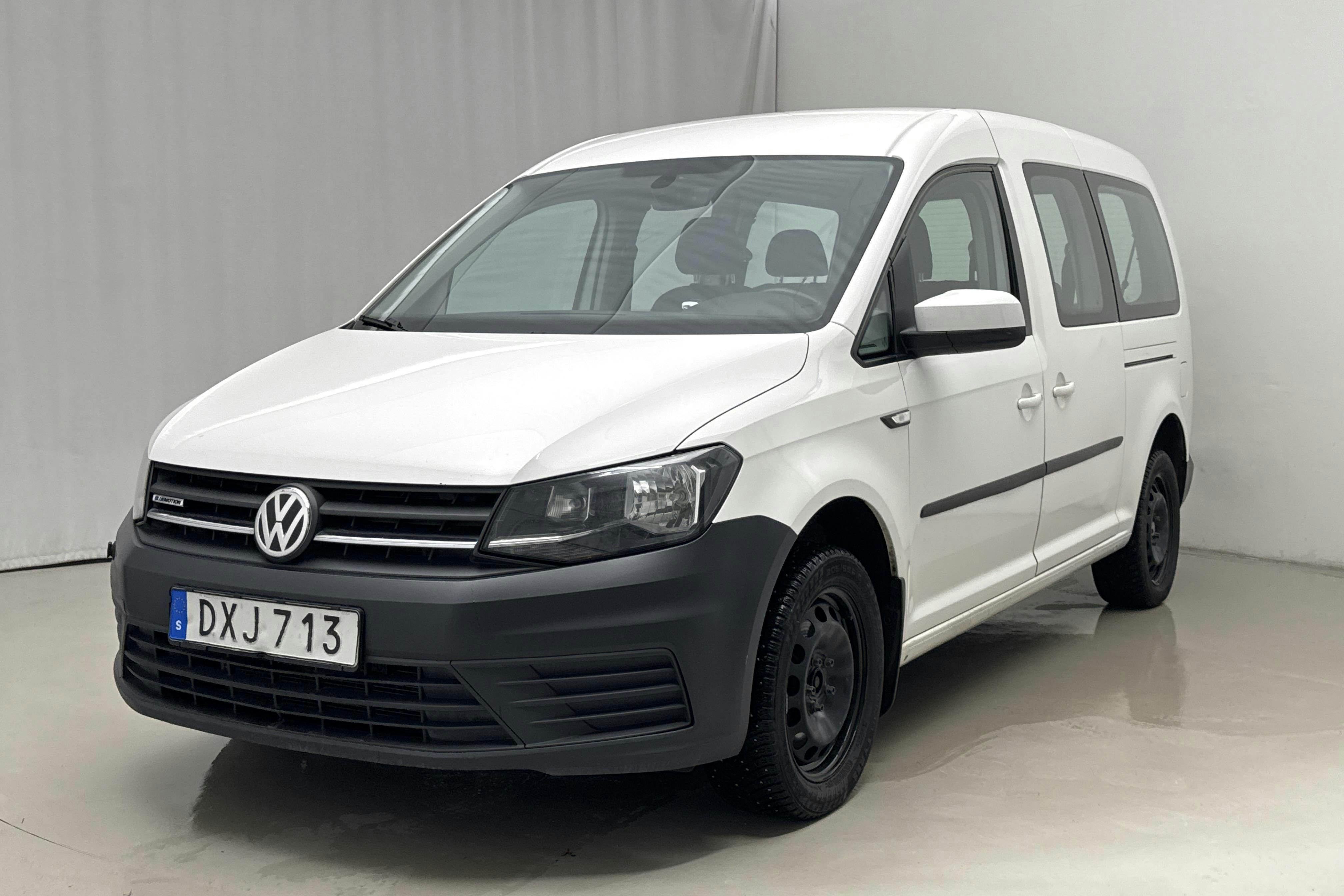 Presentationsfoto 1 av 16: VW Caddy Maxi Life 1.4 TGI (110hk) - 16 761 mil - Manuell - vit - 2016