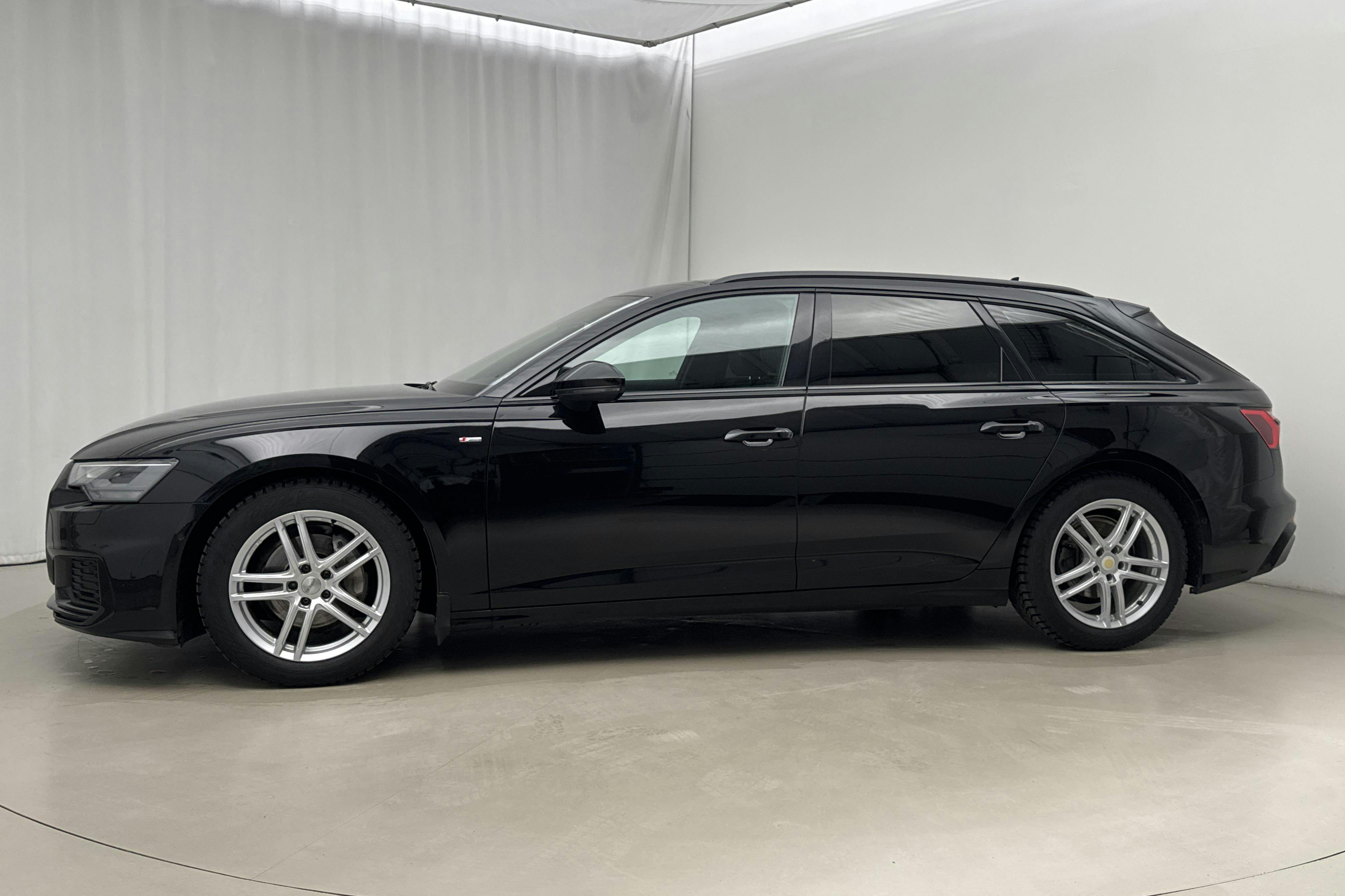 Presentation photo 2 of 22: Audi A6 Avant 40 TDI quattro (204hk) - 109 520 km - Automatic - black - 2023