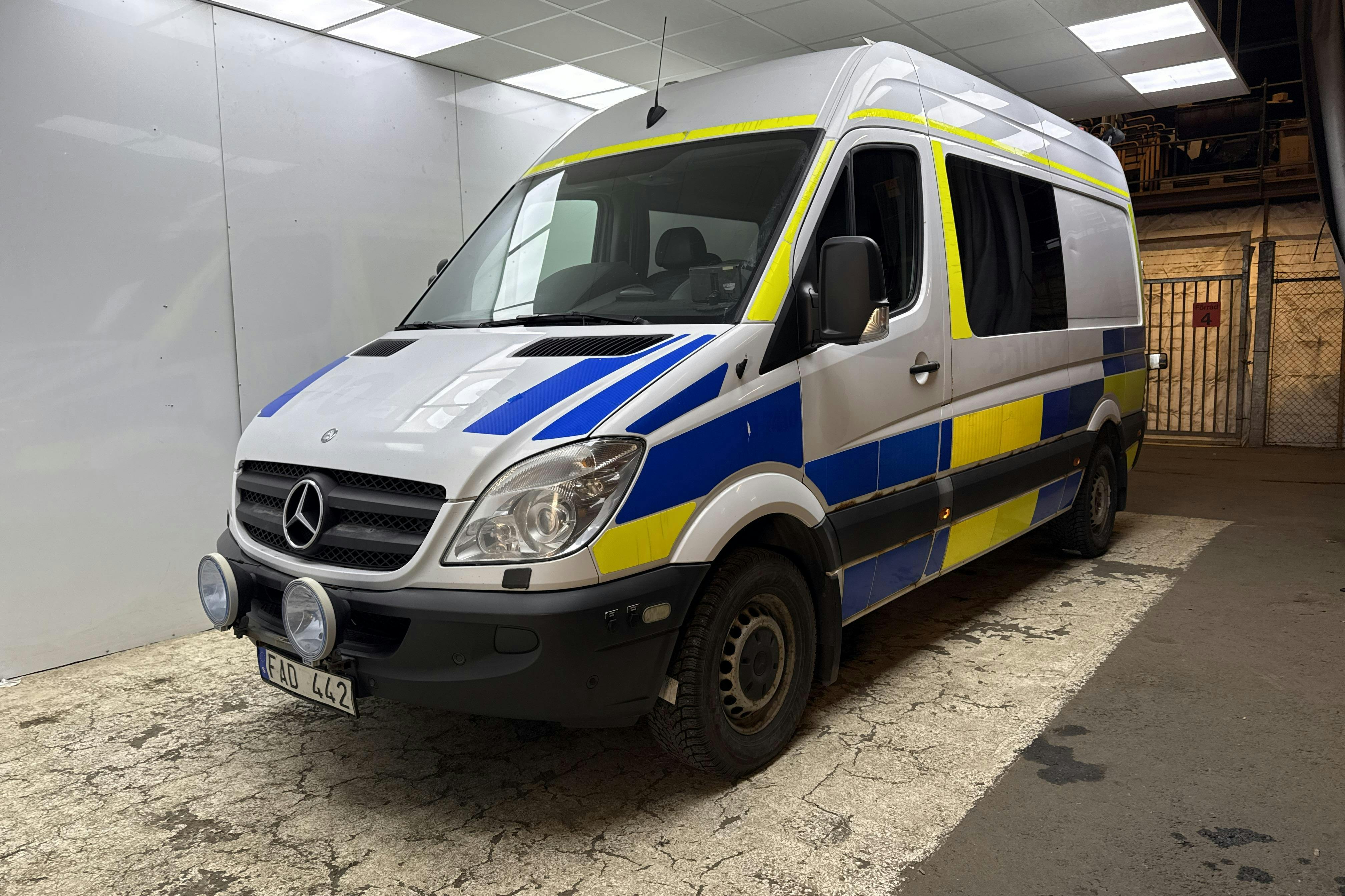 Presentation photo 1 of 16: Mercedes Sprinter 318 CDI (184hk) - 272 070 km - Automatic - 2007
