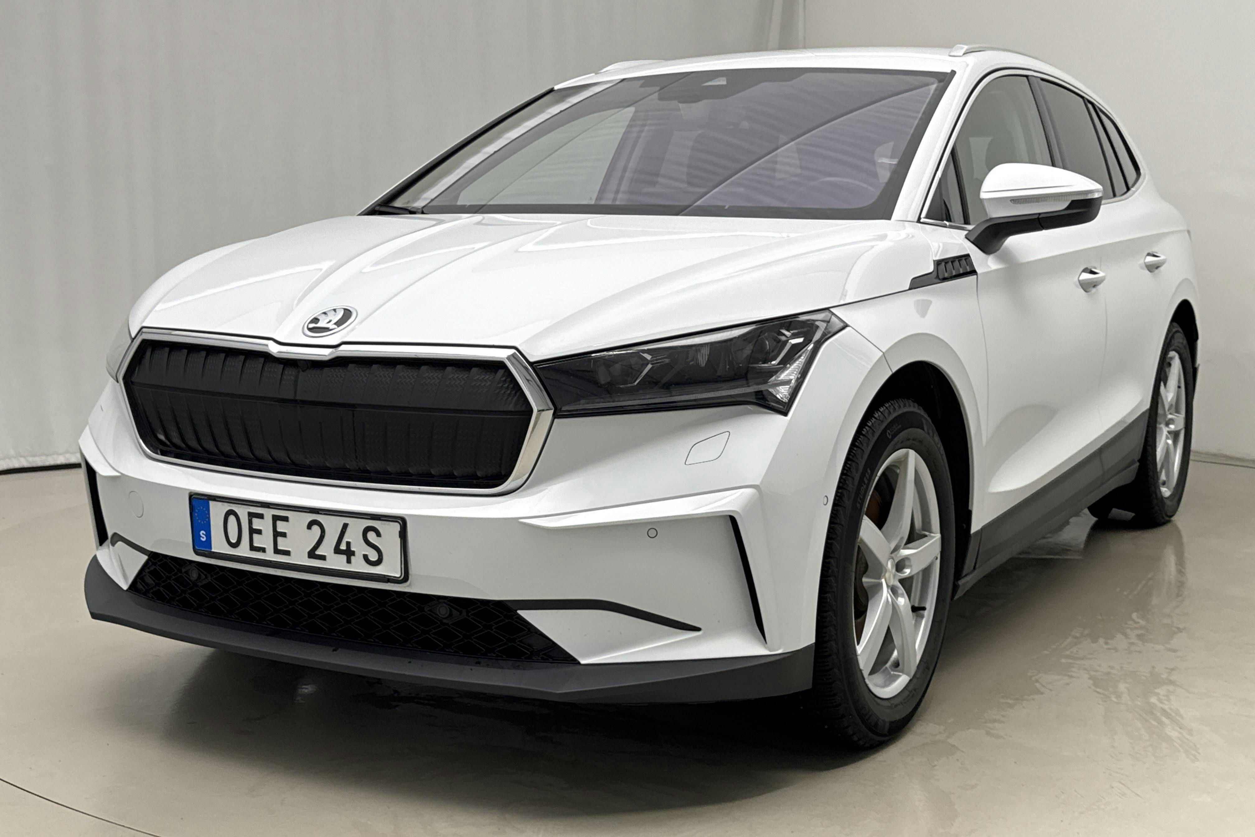 Skoda Enyaq iV 80 (204hk) - 12 809 mil - Automat - vit - 2022
