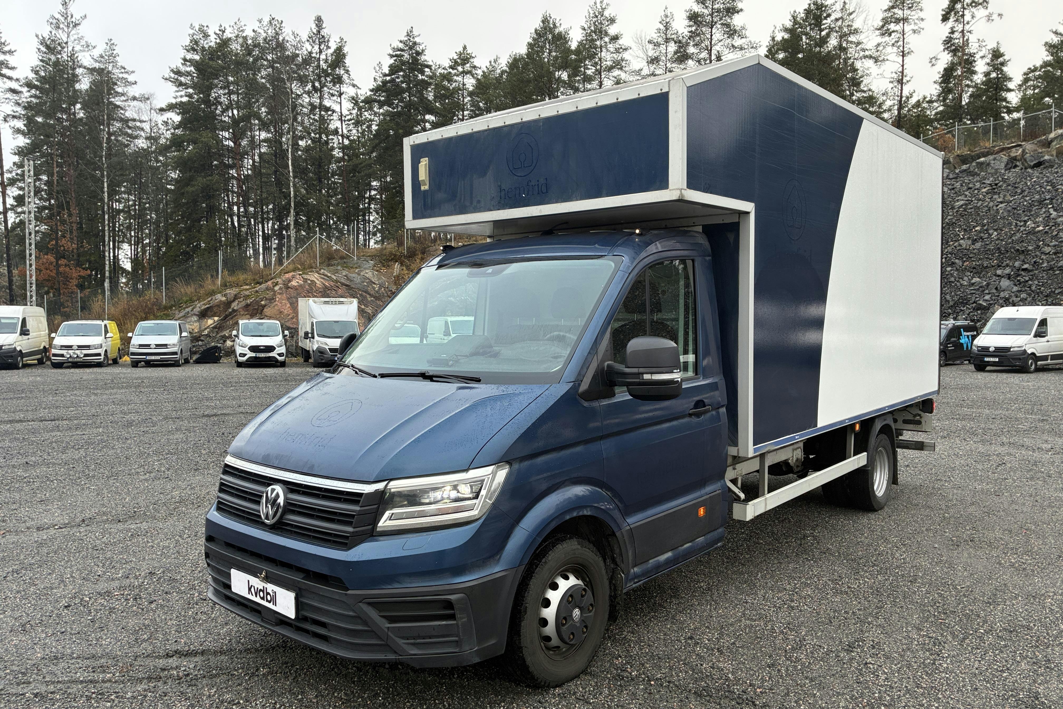 Presentationsfoto 1 av 94: VW Crafter 50 - 68 327 km - Automat - vit - 2021