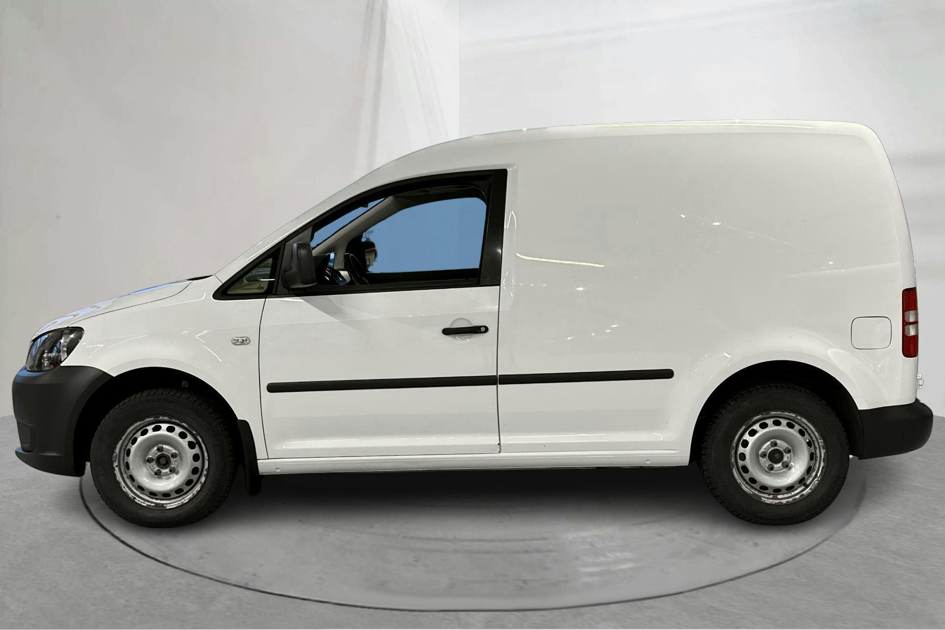 Presentationsfoto 2 av 12: VW Caddy 1.6 TDI Skåp (75hk) - 15 325 mil - Manuell - vit - 2014