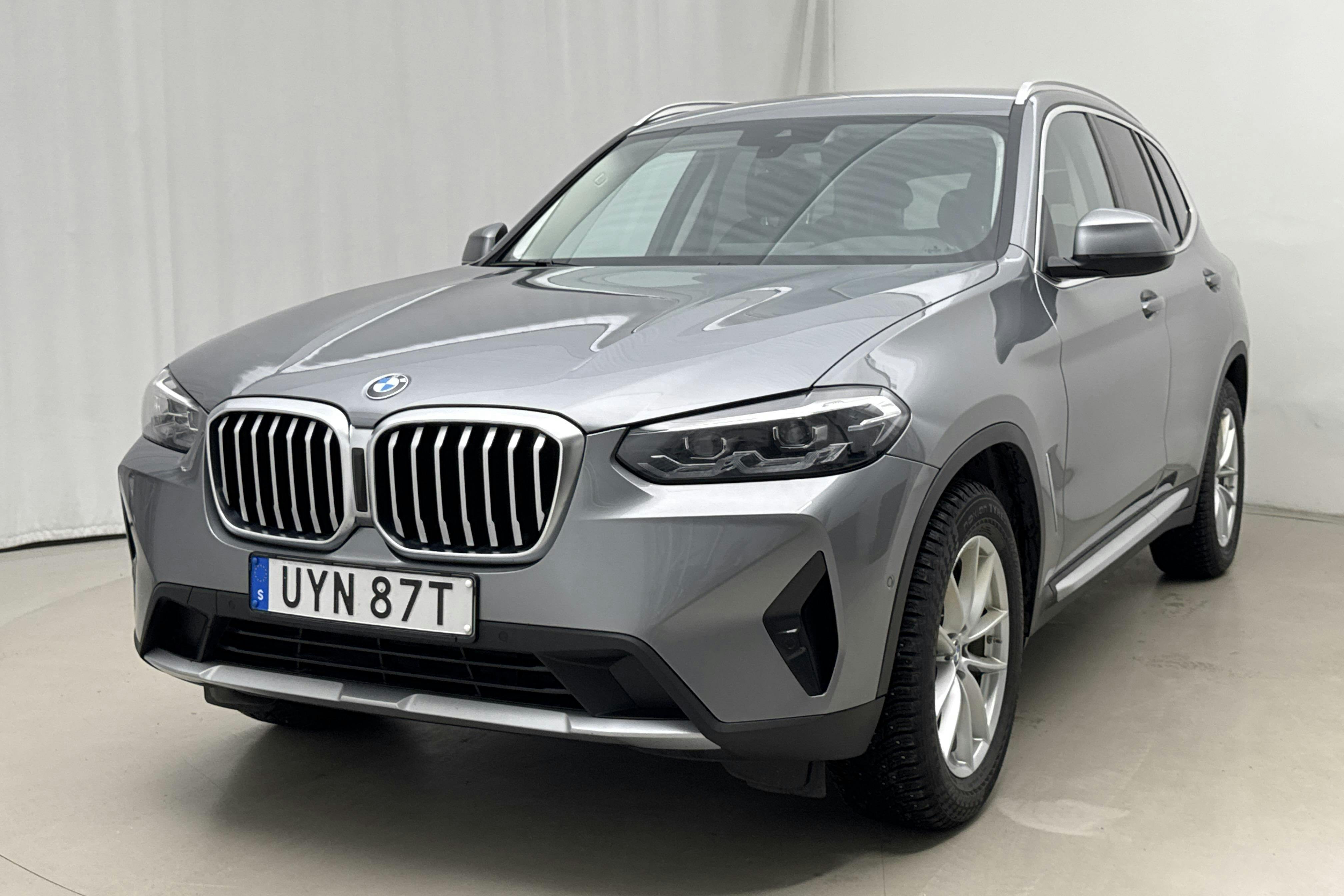 BMW X3 xDrive20d, G01 LCI (190hk+11hk) - 108 920 km - Automatyczna - szary - 2022