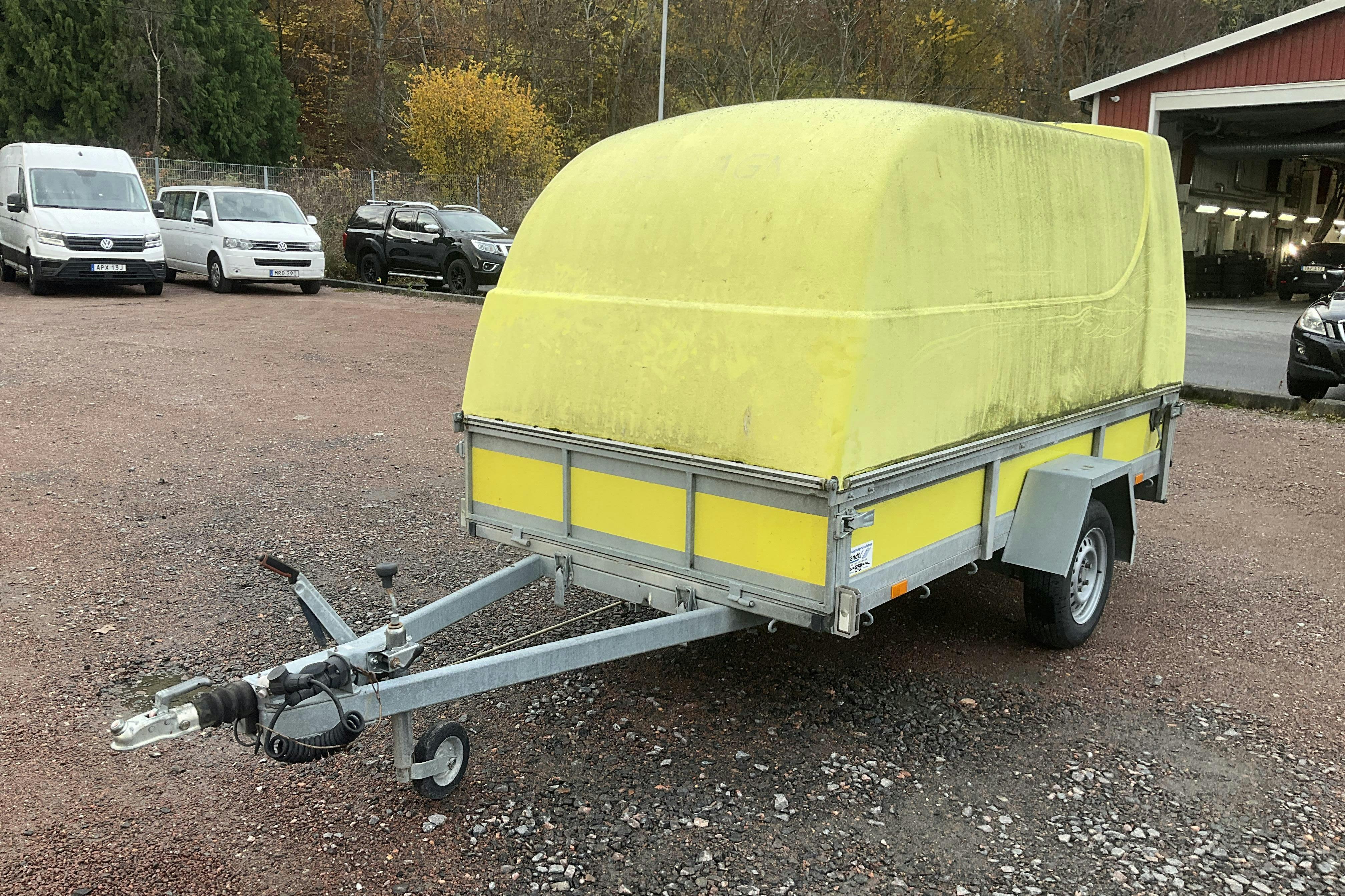 REKO Trailer FF 4920 Kåpsläpvagn med tippfunktion Släpvagn - 0 km - grå - 2013