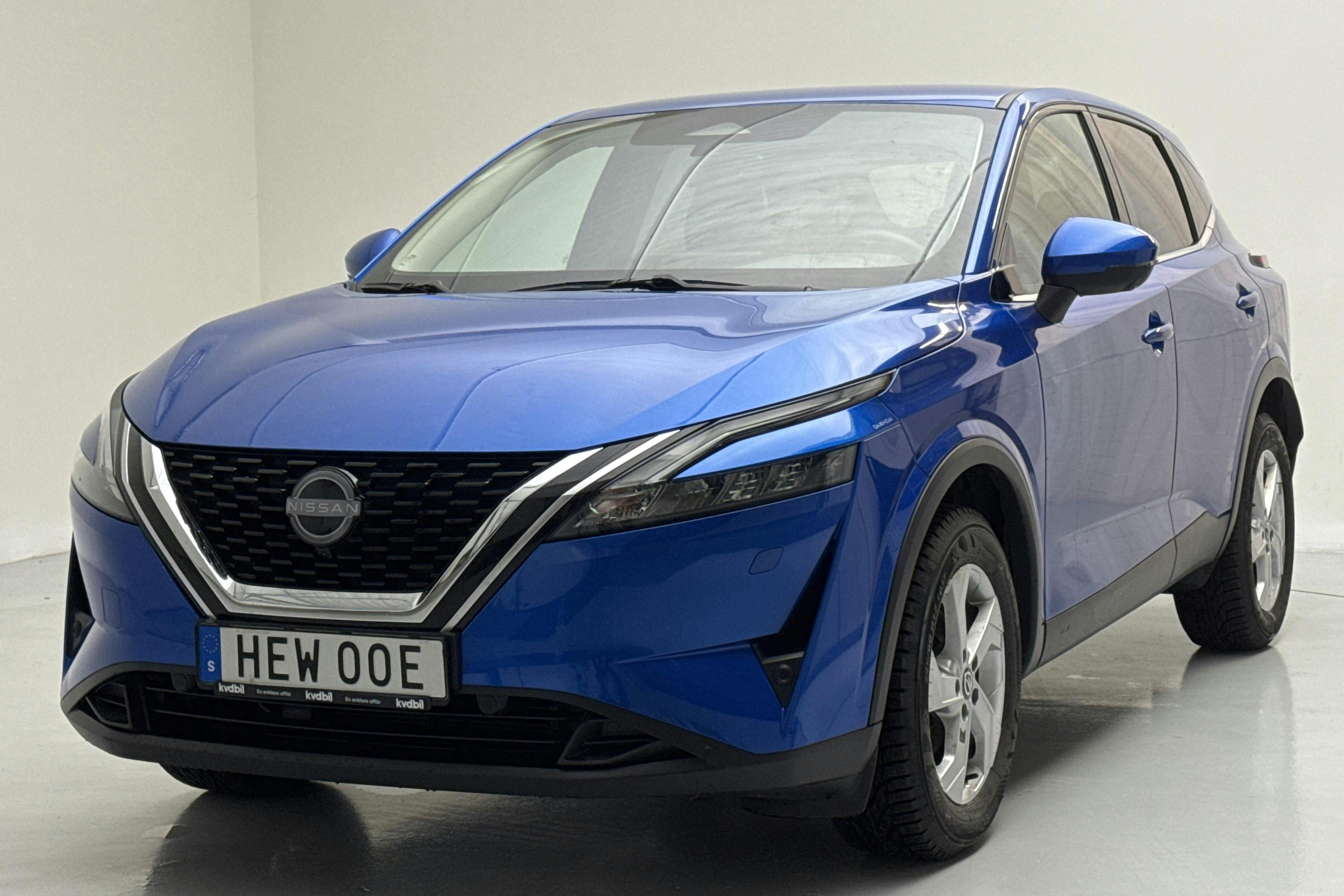 Nissan Qashqai 1.3 MHEV (158hk) - 4 956 mil - Automat - blå - 2022