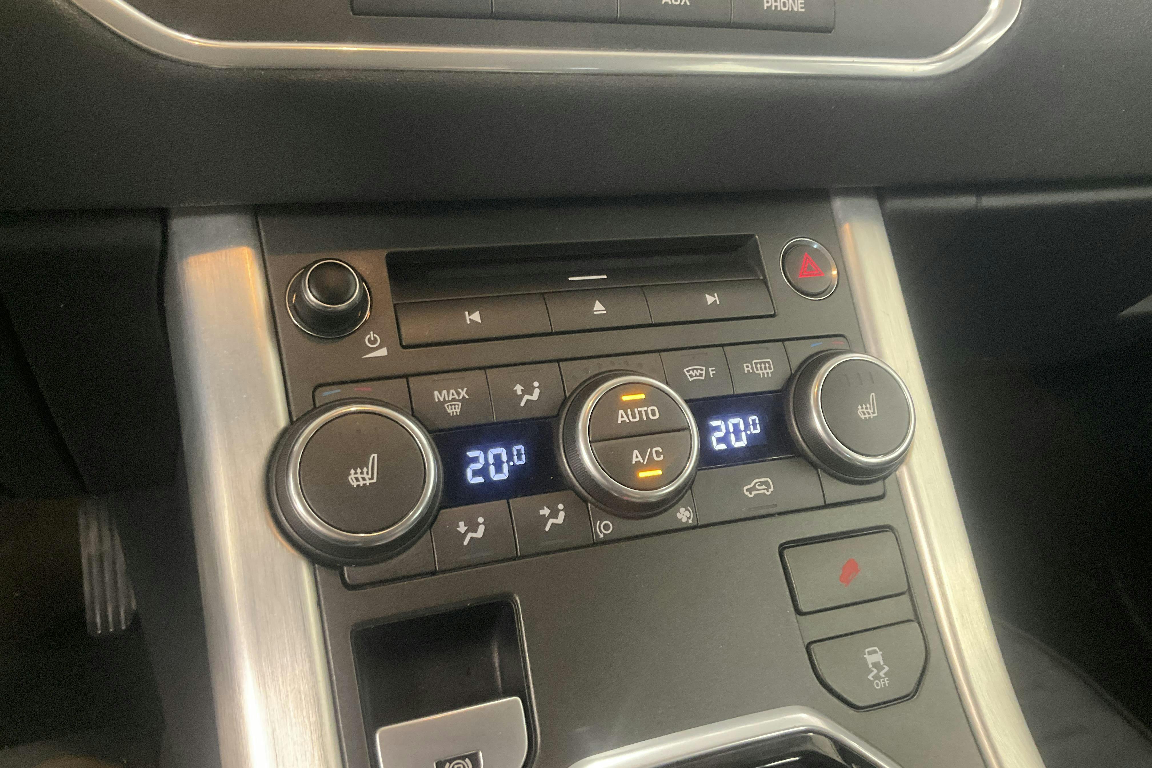 Presentation photo 11 of 11: Land Rover Range Rover Evoque 2.2 TD4 5dr (150hk) - 218 480 km - Automatic - white - 2012