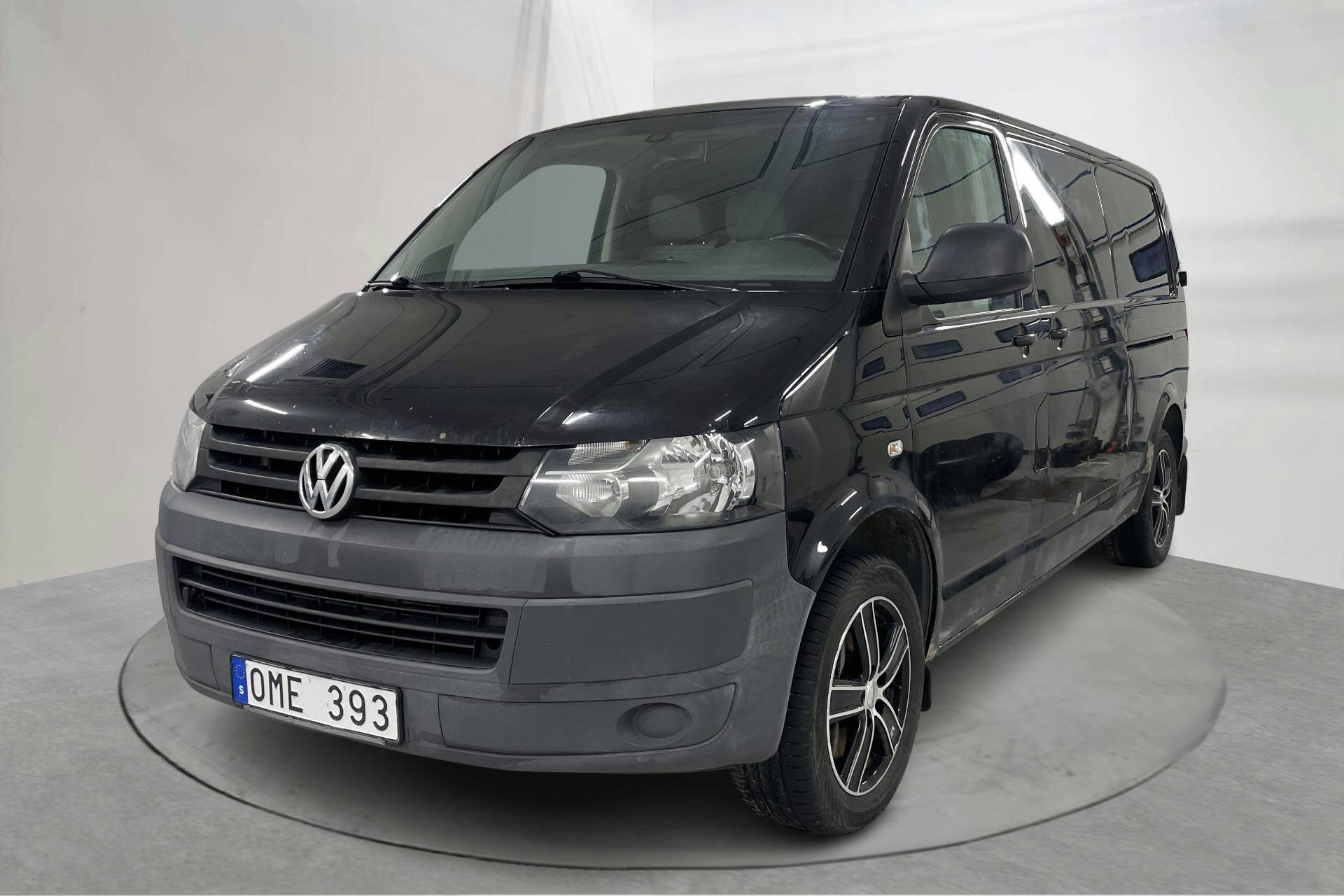 Presentationsfoto 1 av 14: VW Transporter T5 2.0 TDI 4MOTION (180hk) - 18 805 mil - Automat - svart - 2013