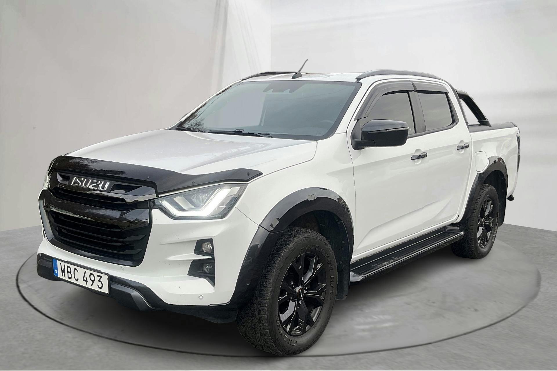 Presentationsfoto 1 av 15: Isuzu D-MAX 1.9 DDI 4WD (164hk) - 4 840 mil - Automat - vit - 2023