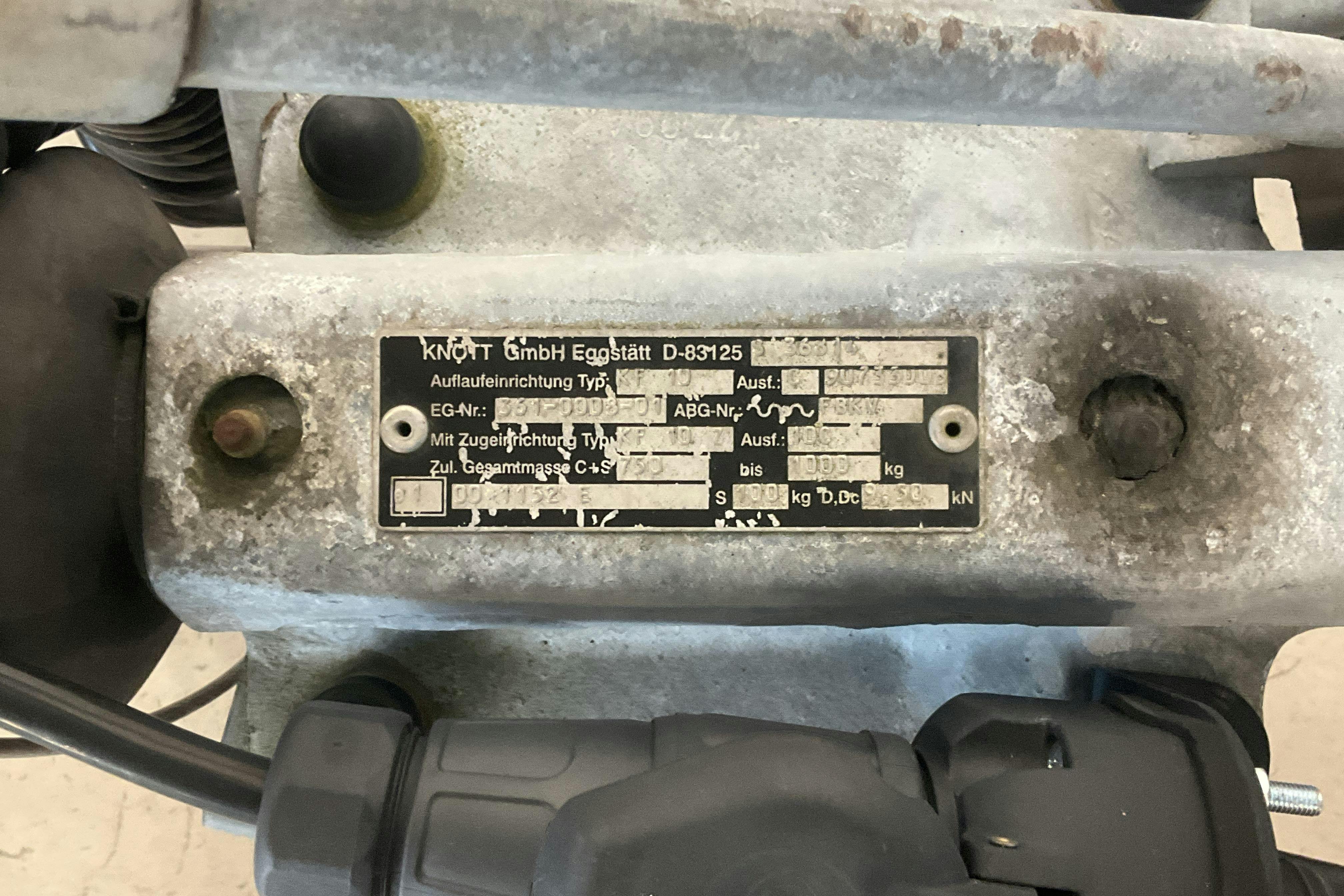 Presentationsfoto 9 av 9: Brenderup 7260 B Skåpsläpvagn Släpvagn - 0 km - vit - 2010