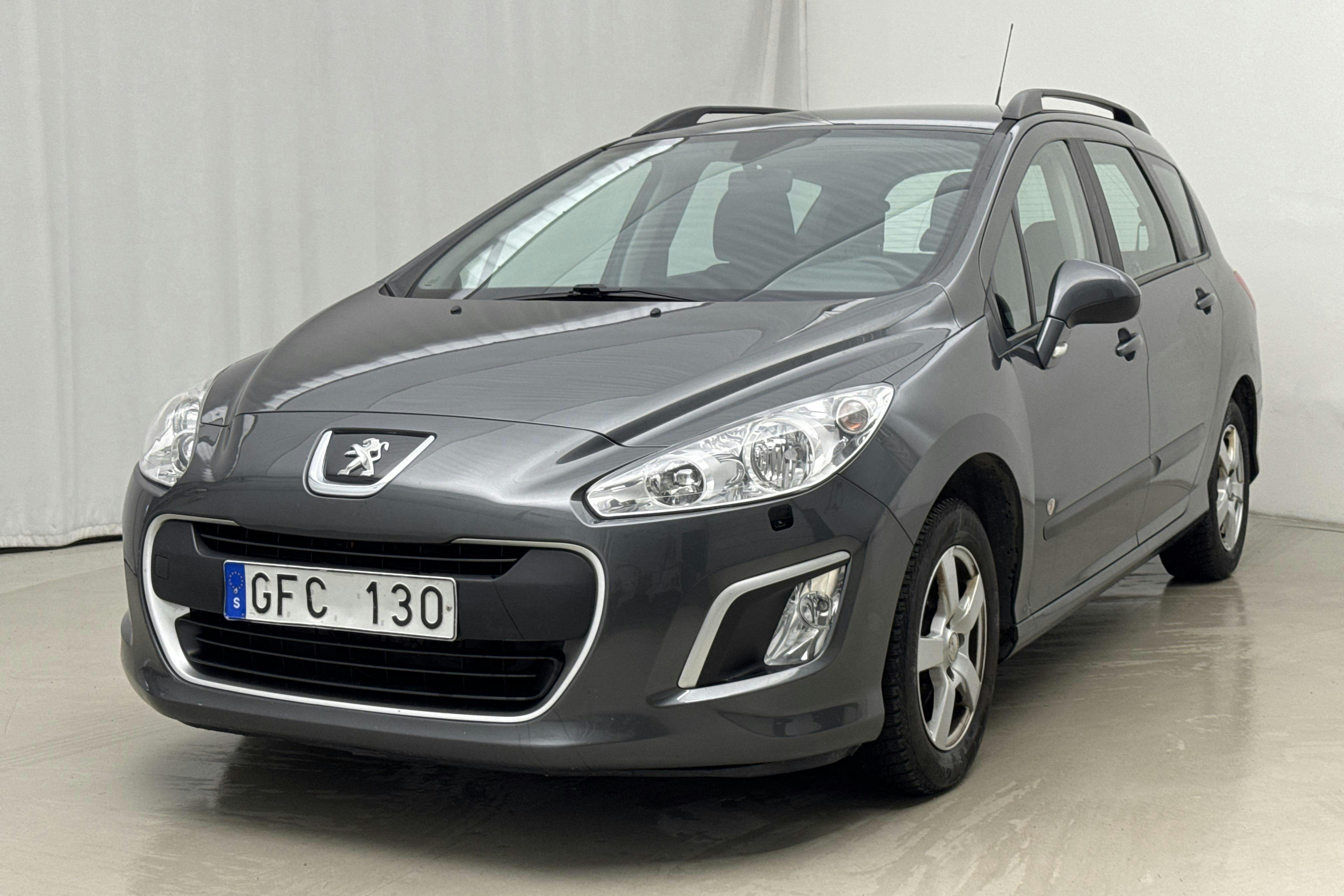 Peugeot 308 SW 1.6 VTi (120hk) - 10 401 mil - Manuell - Dark Grey - 2013