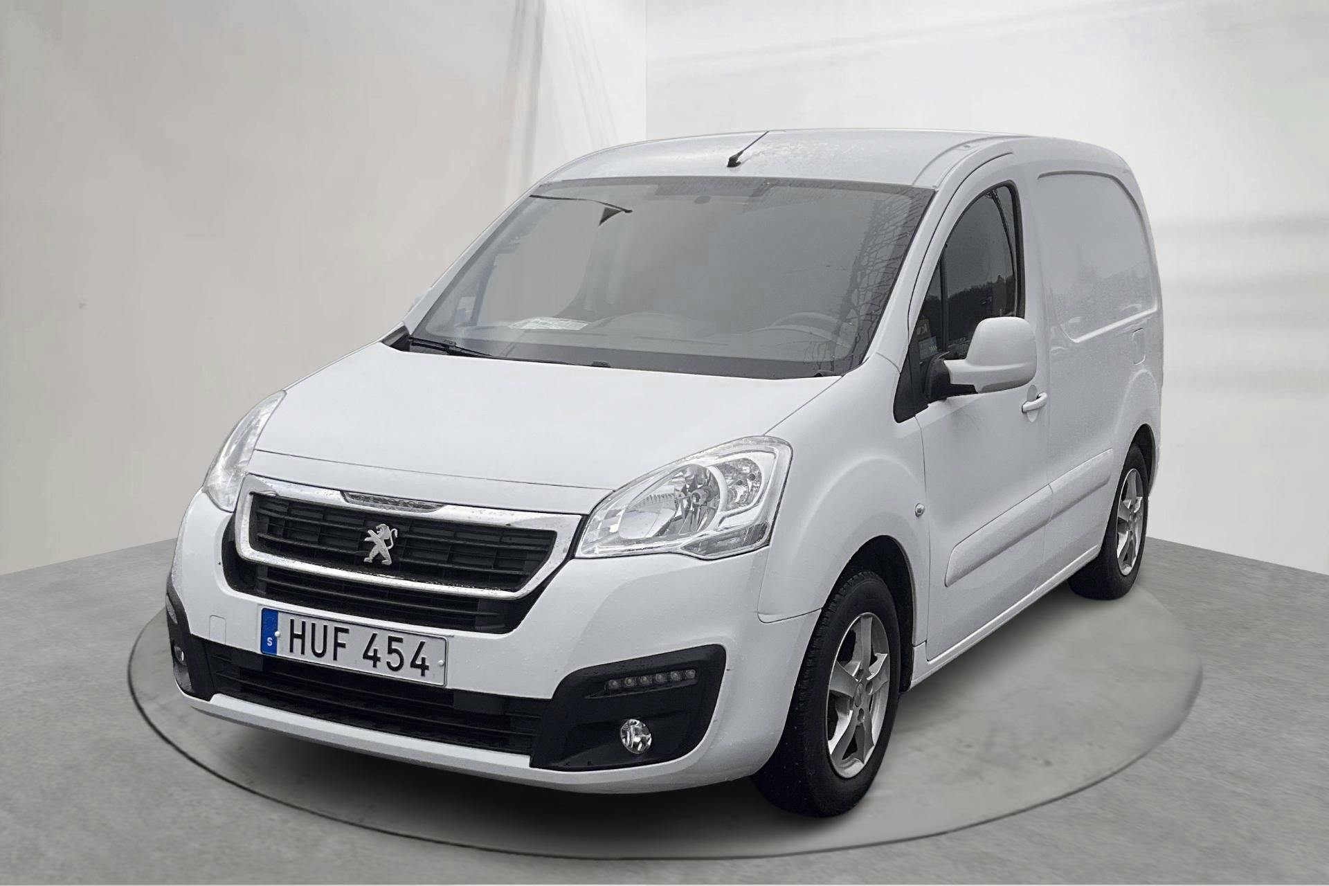 Presentation photo 1 of 13: Peugeot Partner 1.6 HDI Skåp (75hk) - 39 560 km - Manual - white - 2016